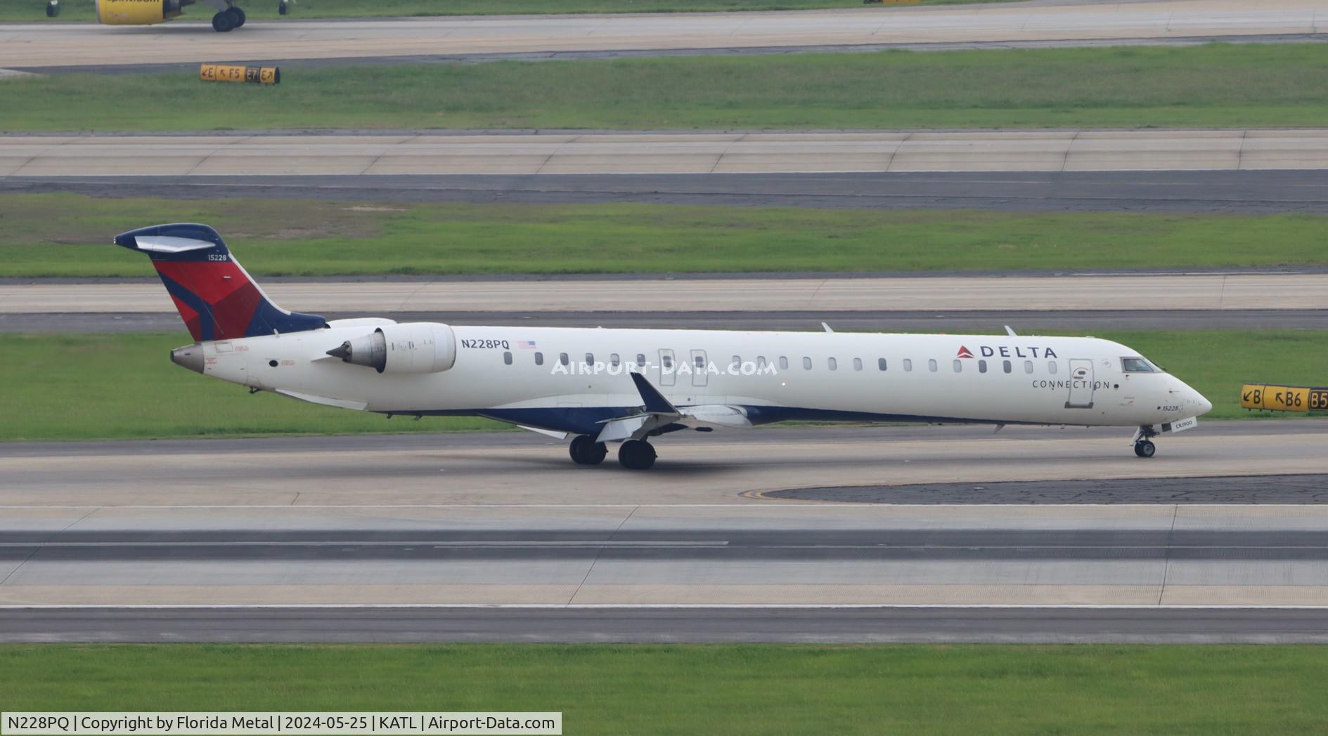 N228PQ, 2009 Bombardier CRJ-900ER (CL-600-2D24) C/N 15228, EDV/DAL CRJ9 zx DHN-ATL