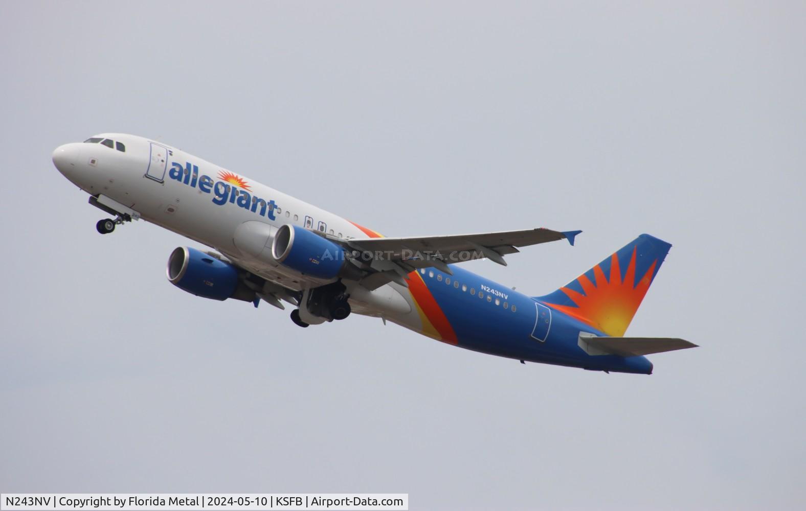 N243NV, 2001 Airbus A320-214 C/N 1461, AAY A320 zx SFB-FAR