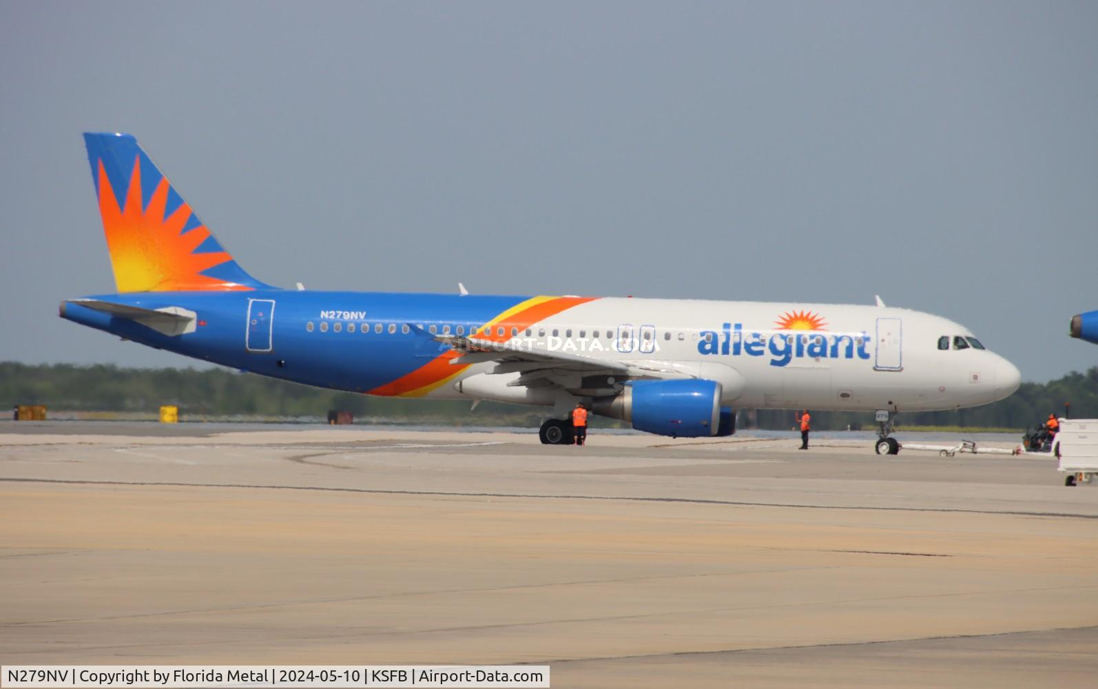 N279NV, Airbus A320-214 C/N 5250, AAY A320 zx SFB-BNA