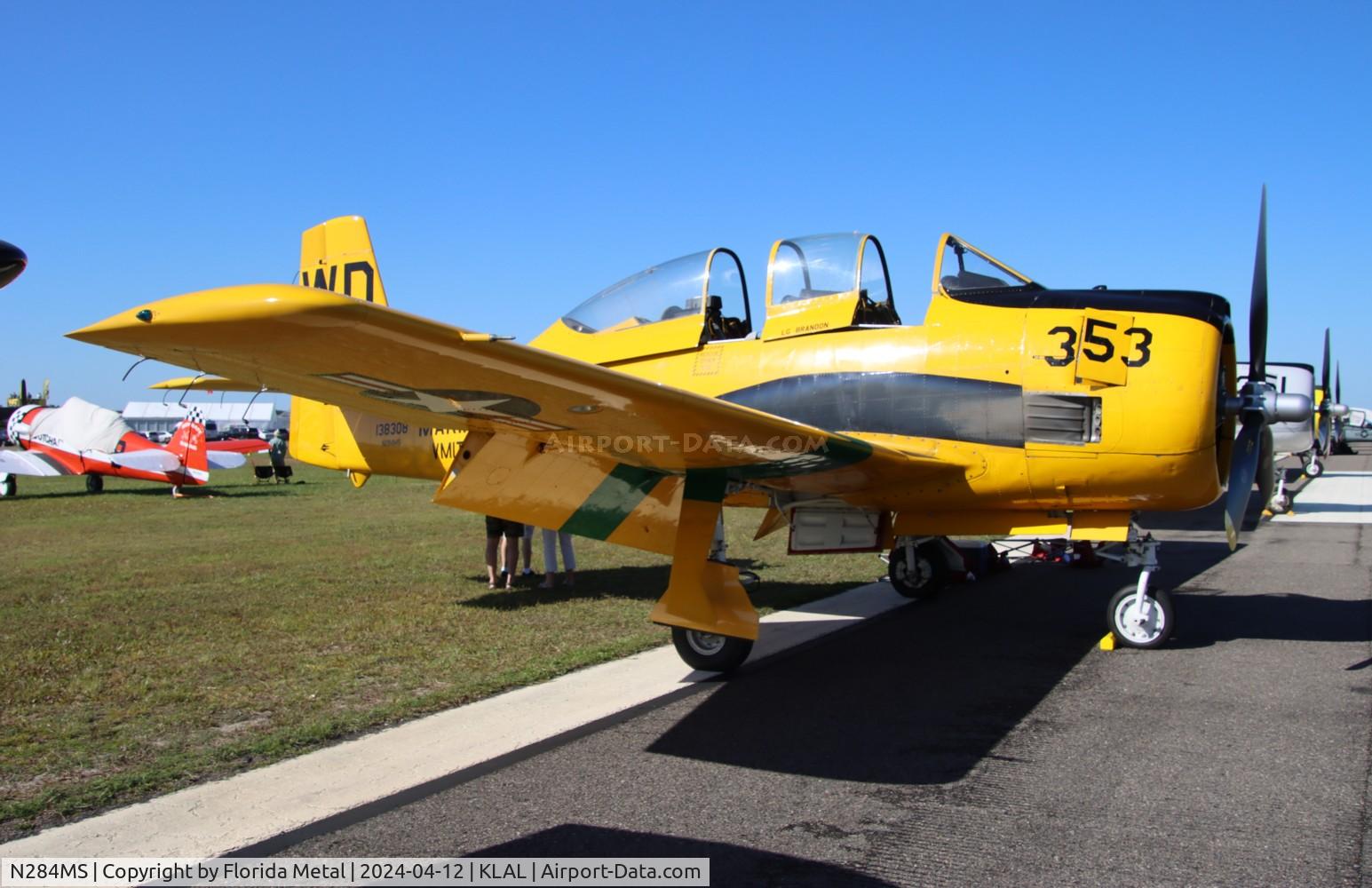 N284MS, North American T-28B C/N 200-379 (138308), T-28 zx