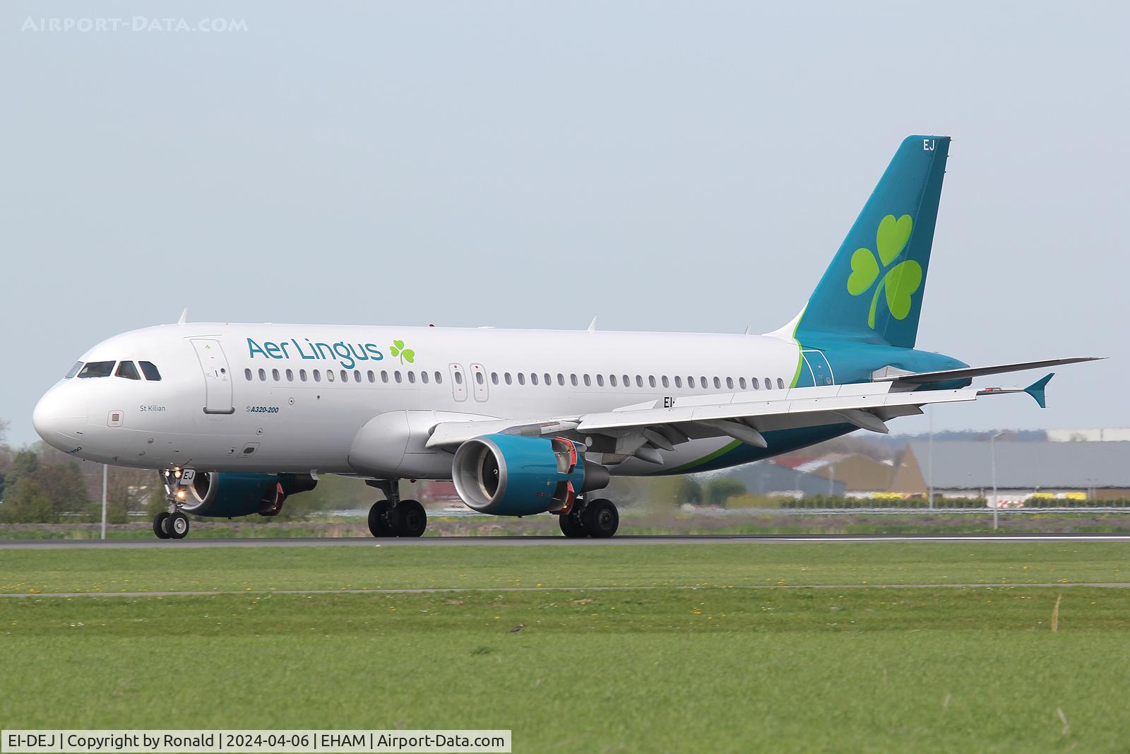EI-DEJ, 2005 Airbus A320-214 C/N 2364, at spl