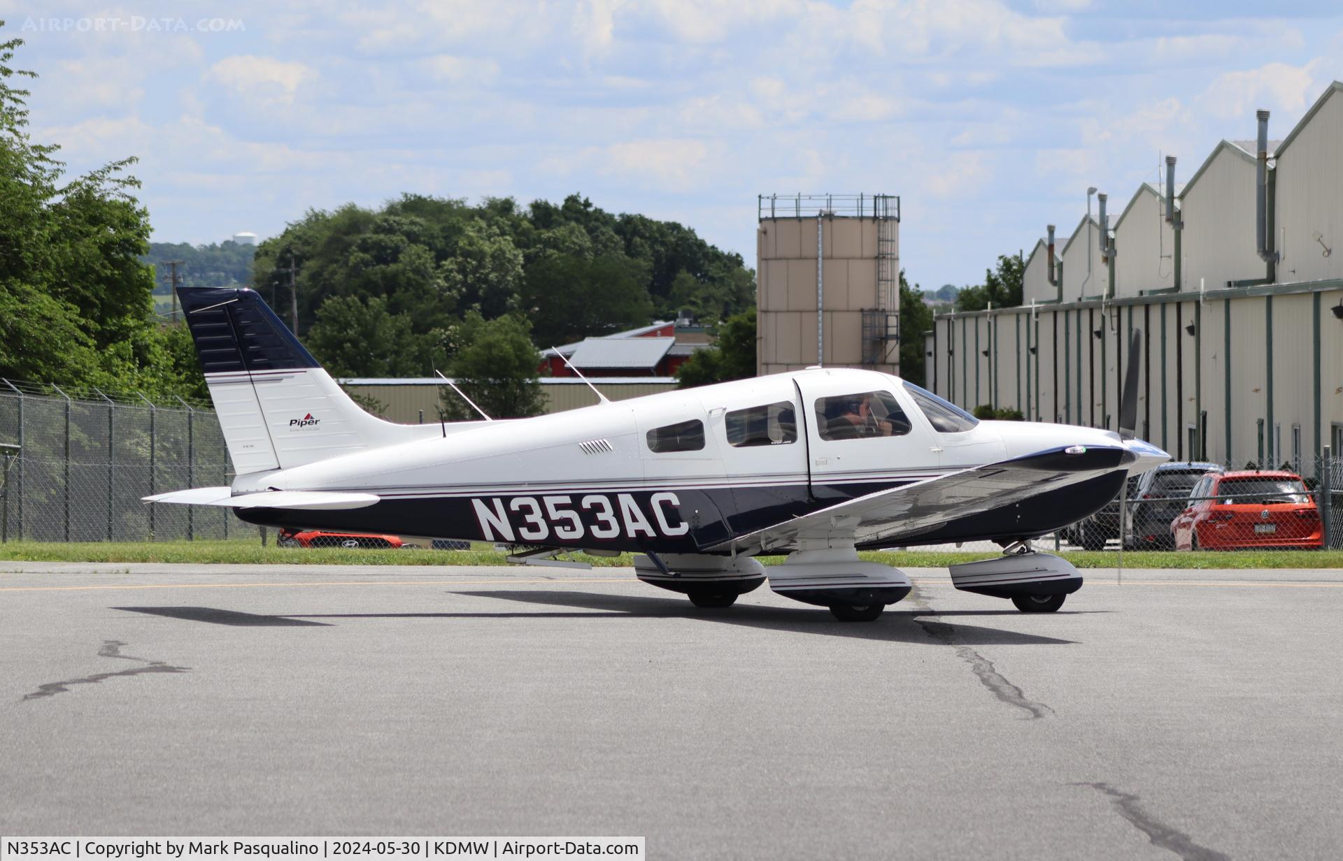 N353AC, 1998 Piper PA-28-181 C/N 28-43161, Piper PA-28-181