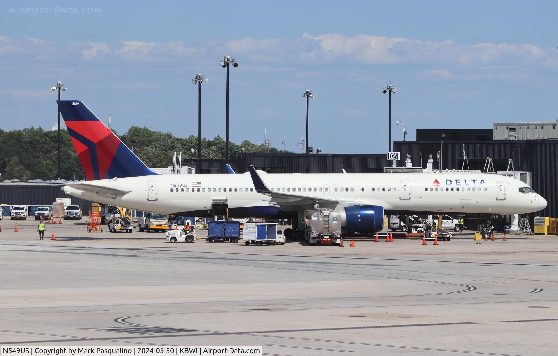 N549US, 1996 Boeing 757-251 C/N 26496, Boeing 757-251