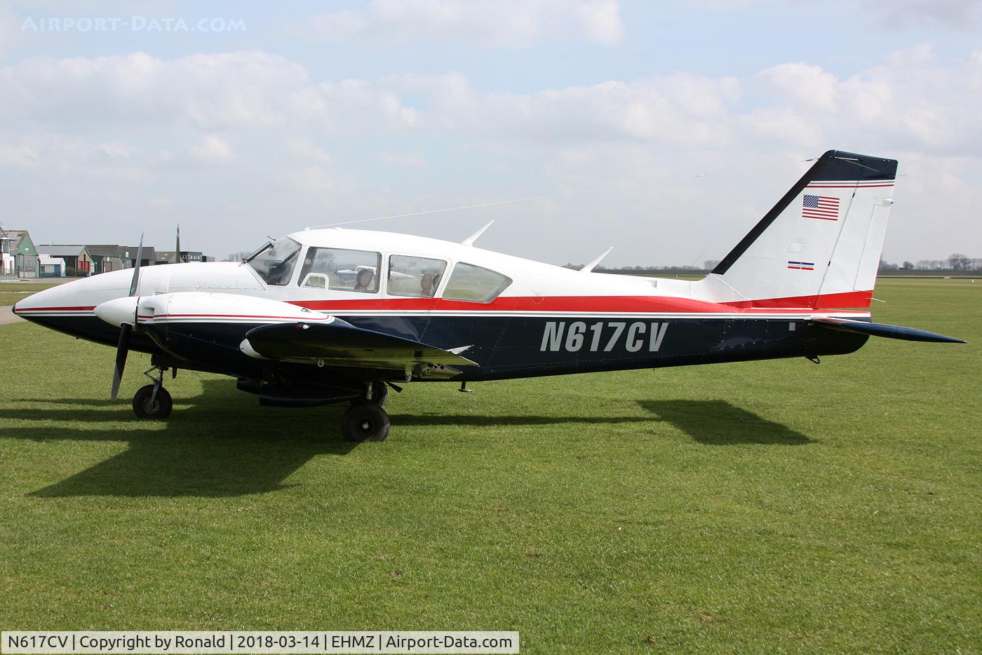 N617CV, 1976 Piper PA-23-250 Aztec F C/N 27-7754027, at ehmz