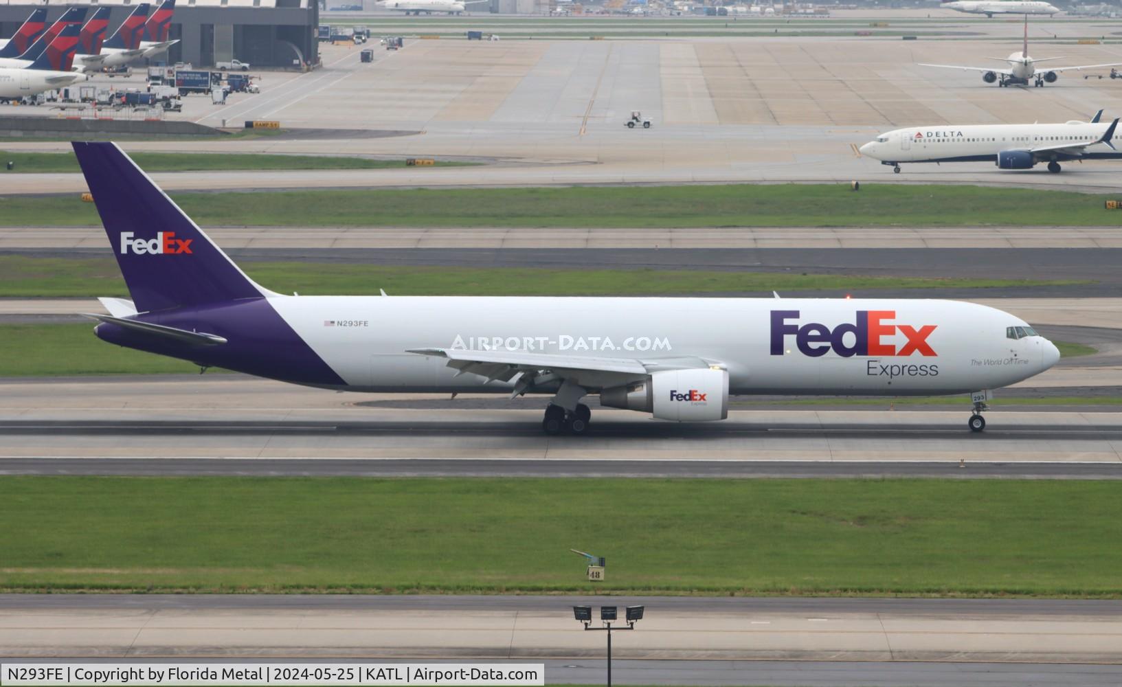 N293FE, 2023 Boeing 767-3S2F(ER) C/N 63132, FDX 767-300F zx ORF-ATL