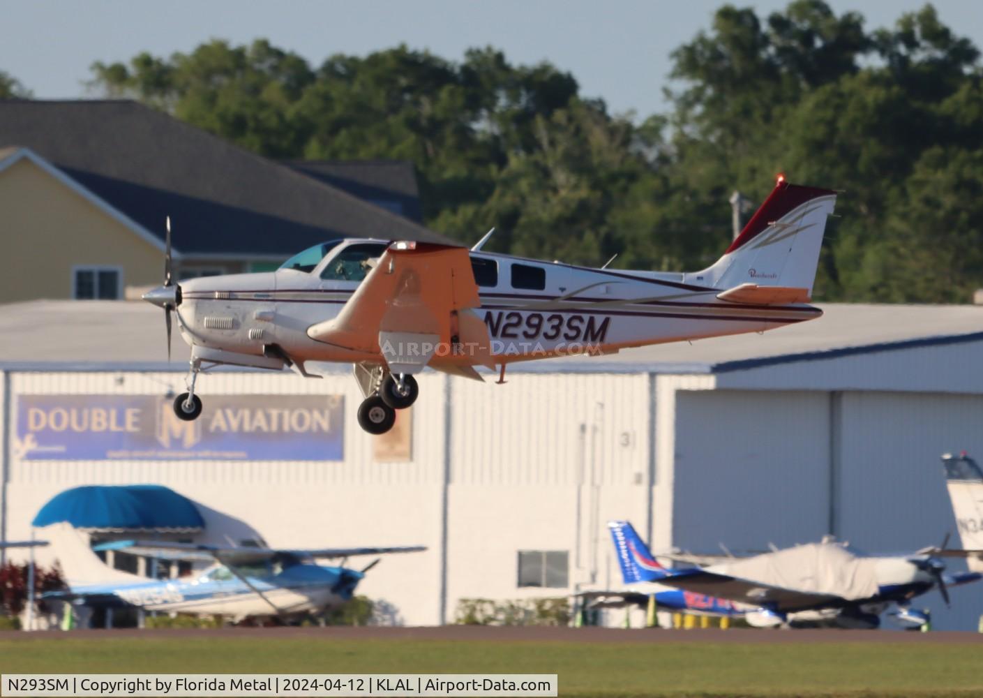 N293SM, 1982 Beech B36TC Bonanza C/N EA-329, Bonanza 36 zx 79J-LAL
