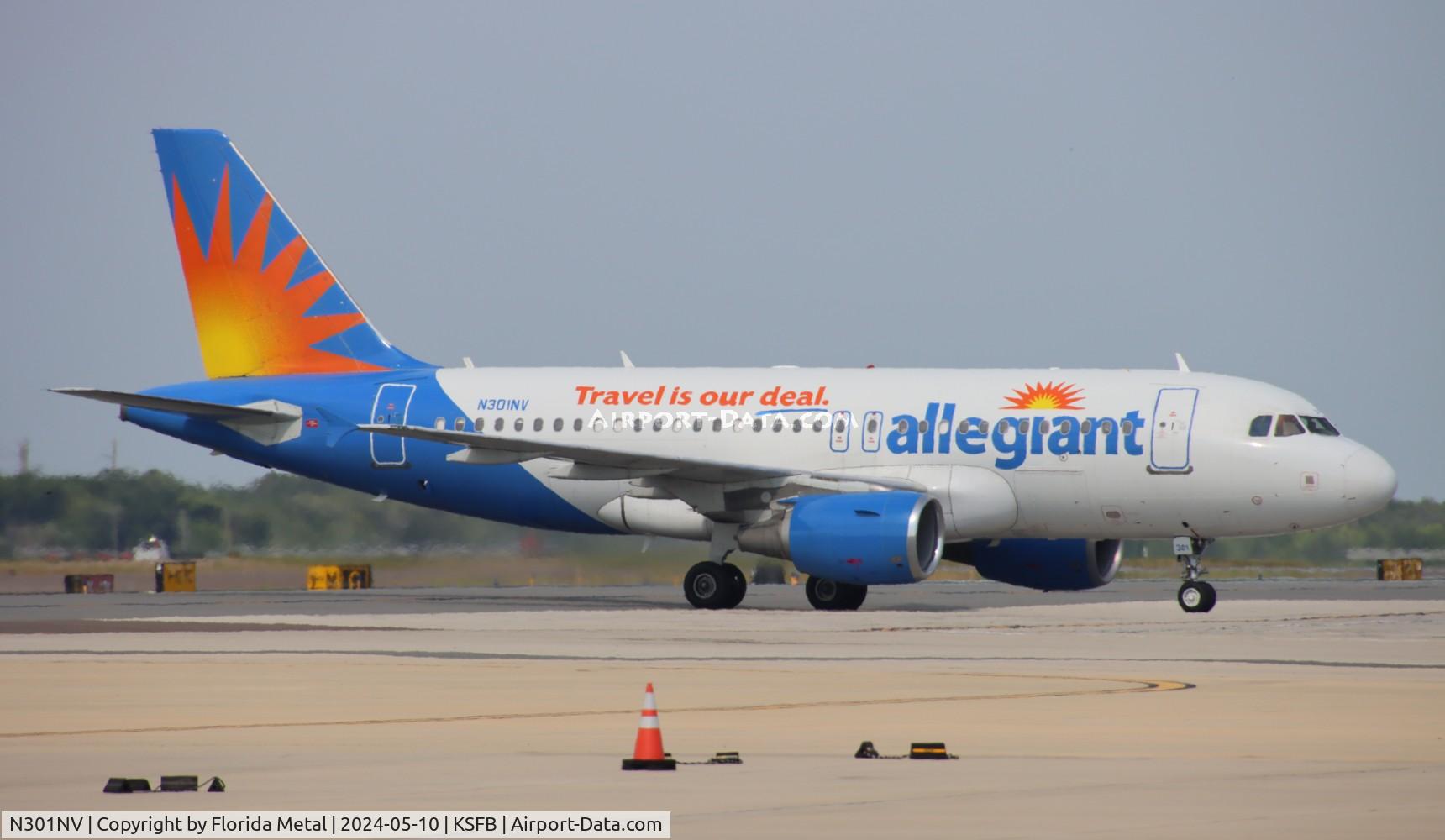 N301NV, 2004 Airbus A319-112 C/N 2319, AAY A319 zx TYS-SFB
