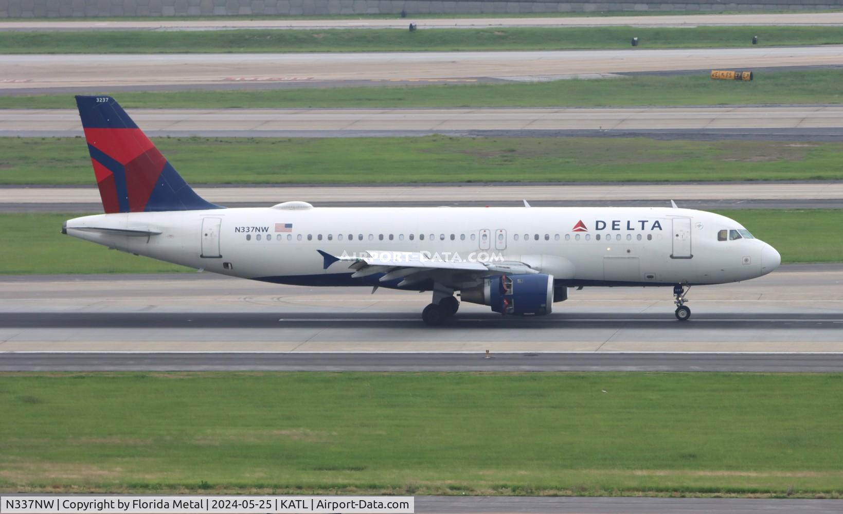 N337NW, 1992 Airbus A320-212 C/N 358, DAL A320 zx MSN-ATL