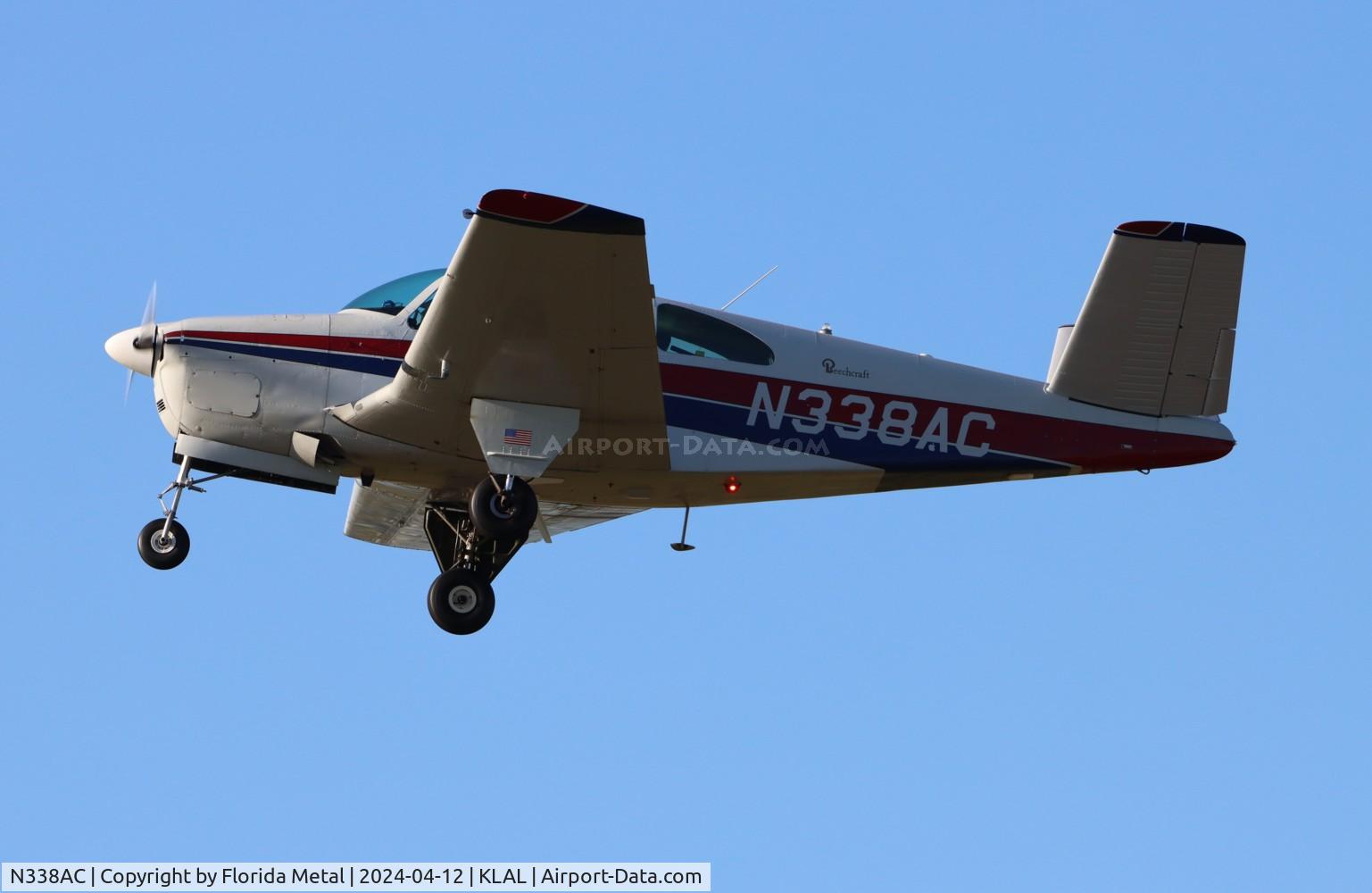 N338AC, 1954 Beech E35 C/N D-3832, Bonanza 35 zx LAL-X50