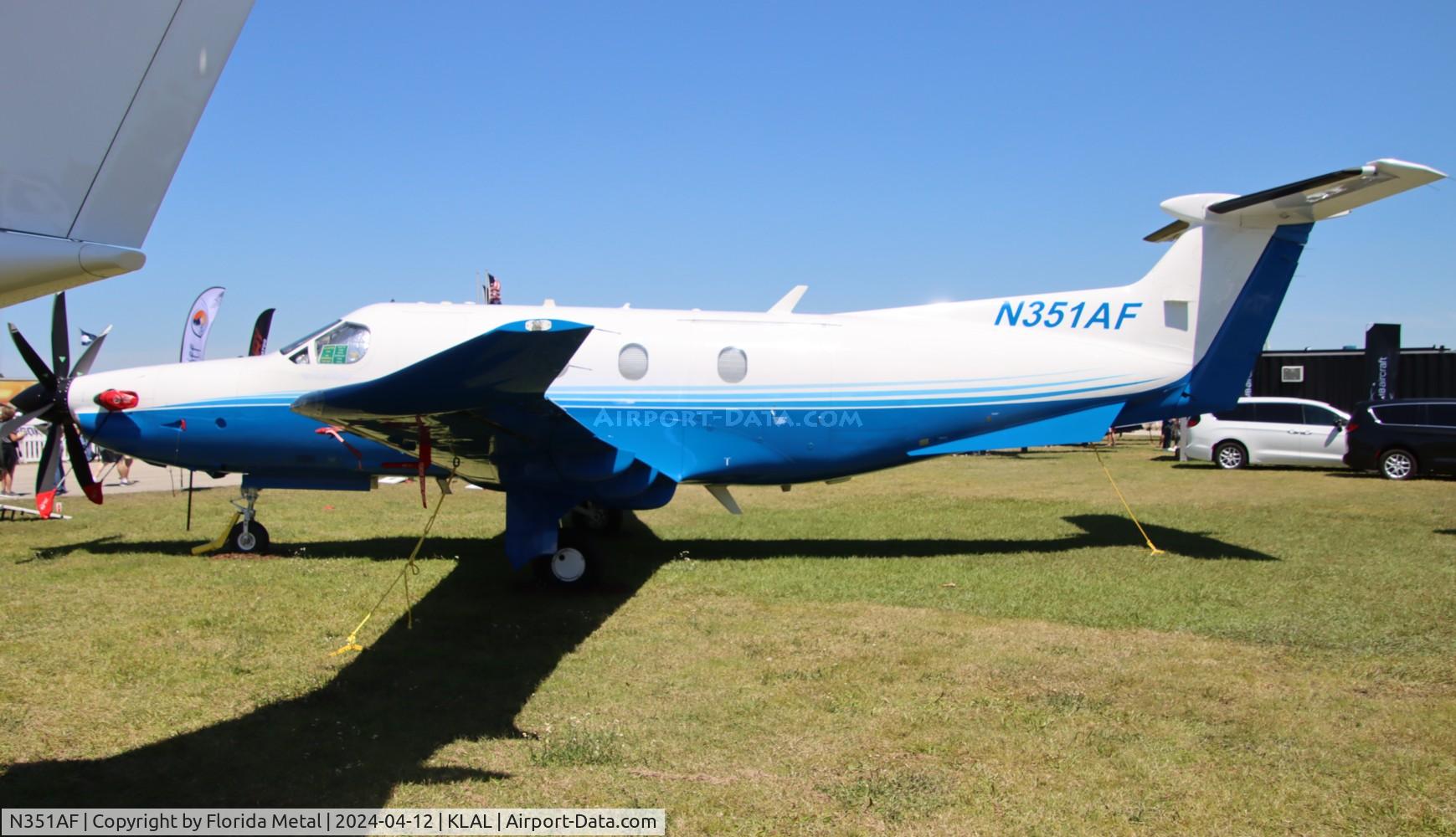 N351AF, 2012 Pilatus PC-12/47E C/N 1351, PC-12 zx