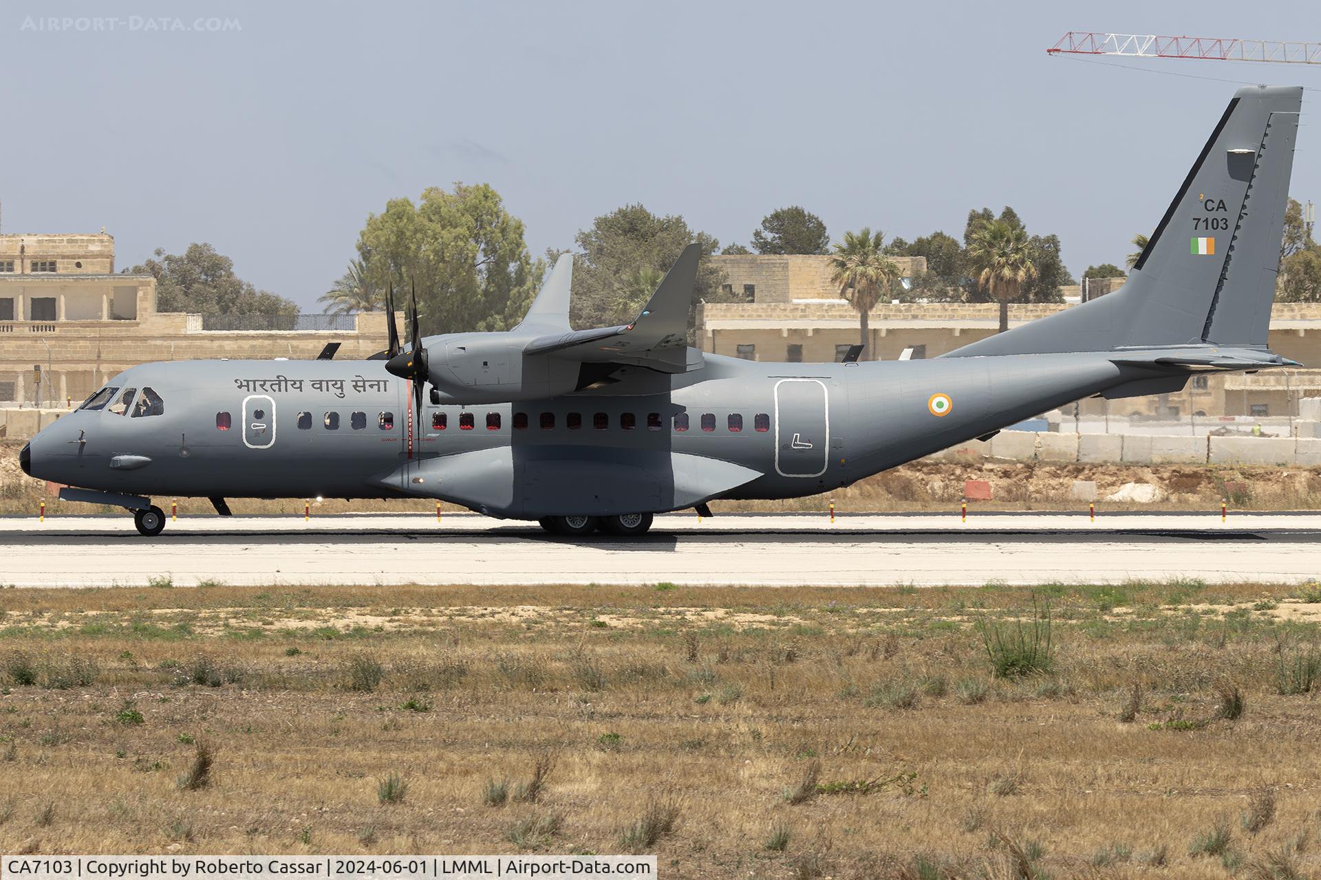CA7103, 2024 Airbus C-295W C/N S-232, Runway 13