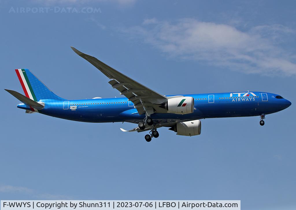 F-WWYS, 2023 Airbus A330-941 C/N 2039, C/n 2039 - To be EI-HPA