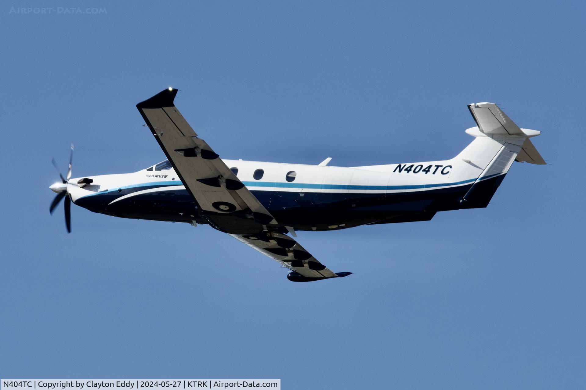 N404TC, 2017 Pilatus PC-12/47E C/N 1743, Truckee Tahoe