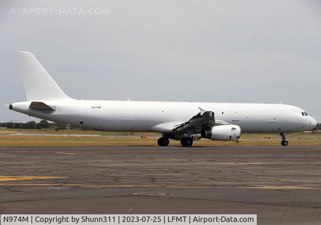 N974M, 1999 Airbus A321-231 C/N 974, Ready for a test flight... Converted as P2F... For SmartLynx