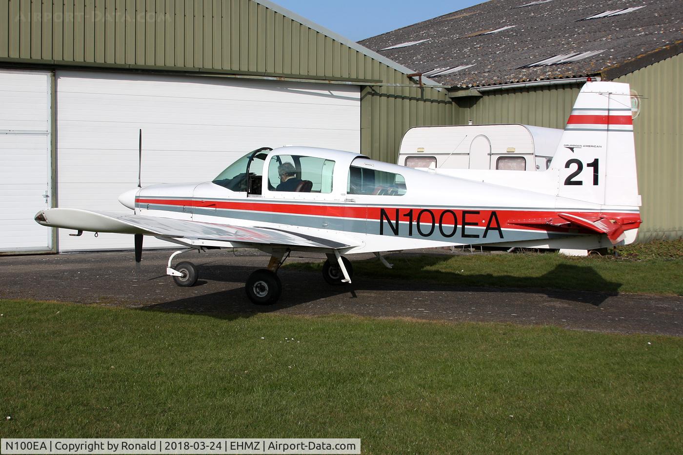 N100EA, 1974 Grumman American AA-5 Traveler C/N AA5-0613, at ehmz