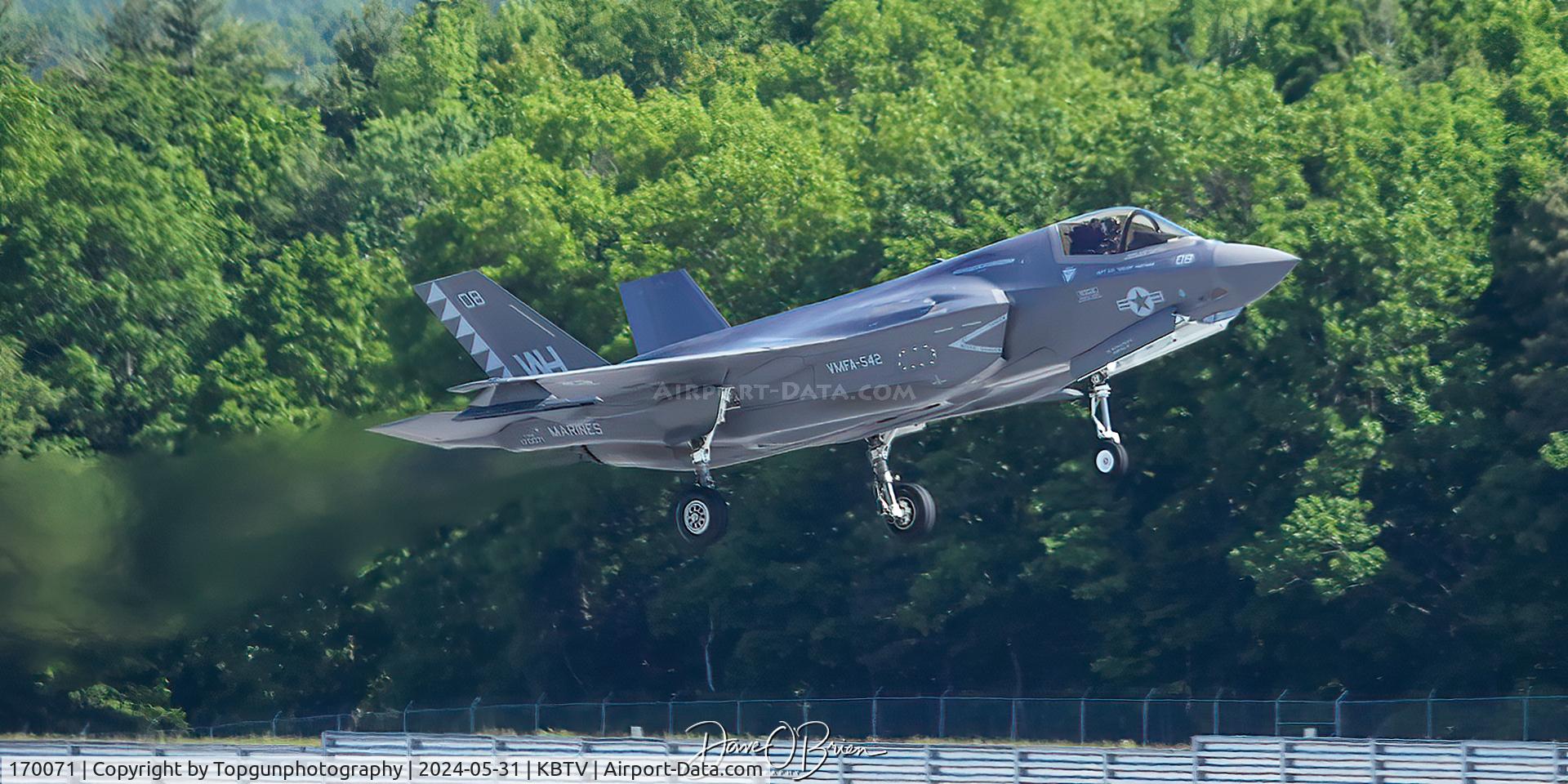 170071, 2023 Lockheed Martin F-35B C/N BF-158, VMFA-542 out of MCAS Cherry Point