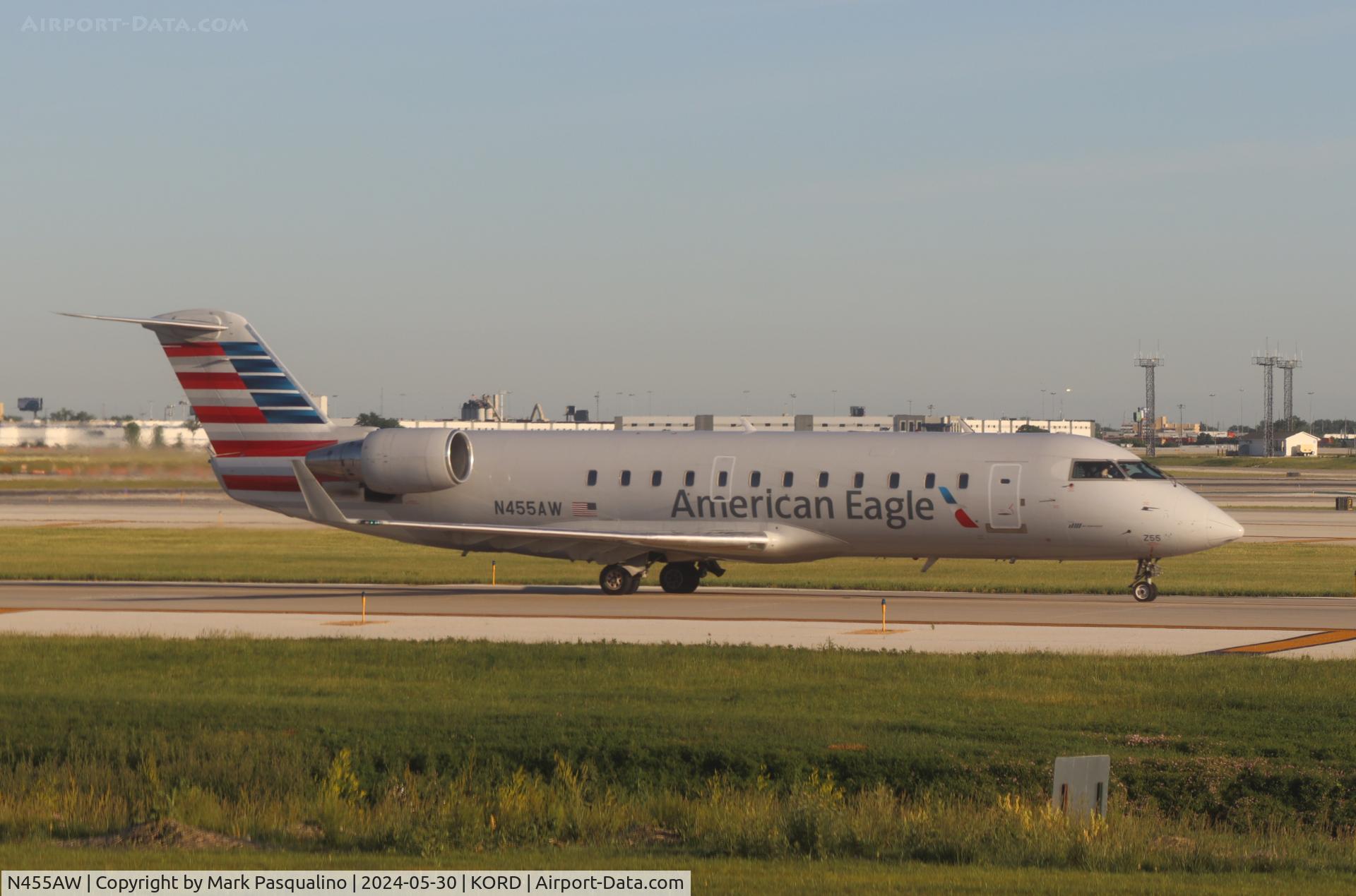 N455AW, 2003 Bombardier CRJ-200LR (CL-600-2B19) C/N 7848, CL-600-2B19