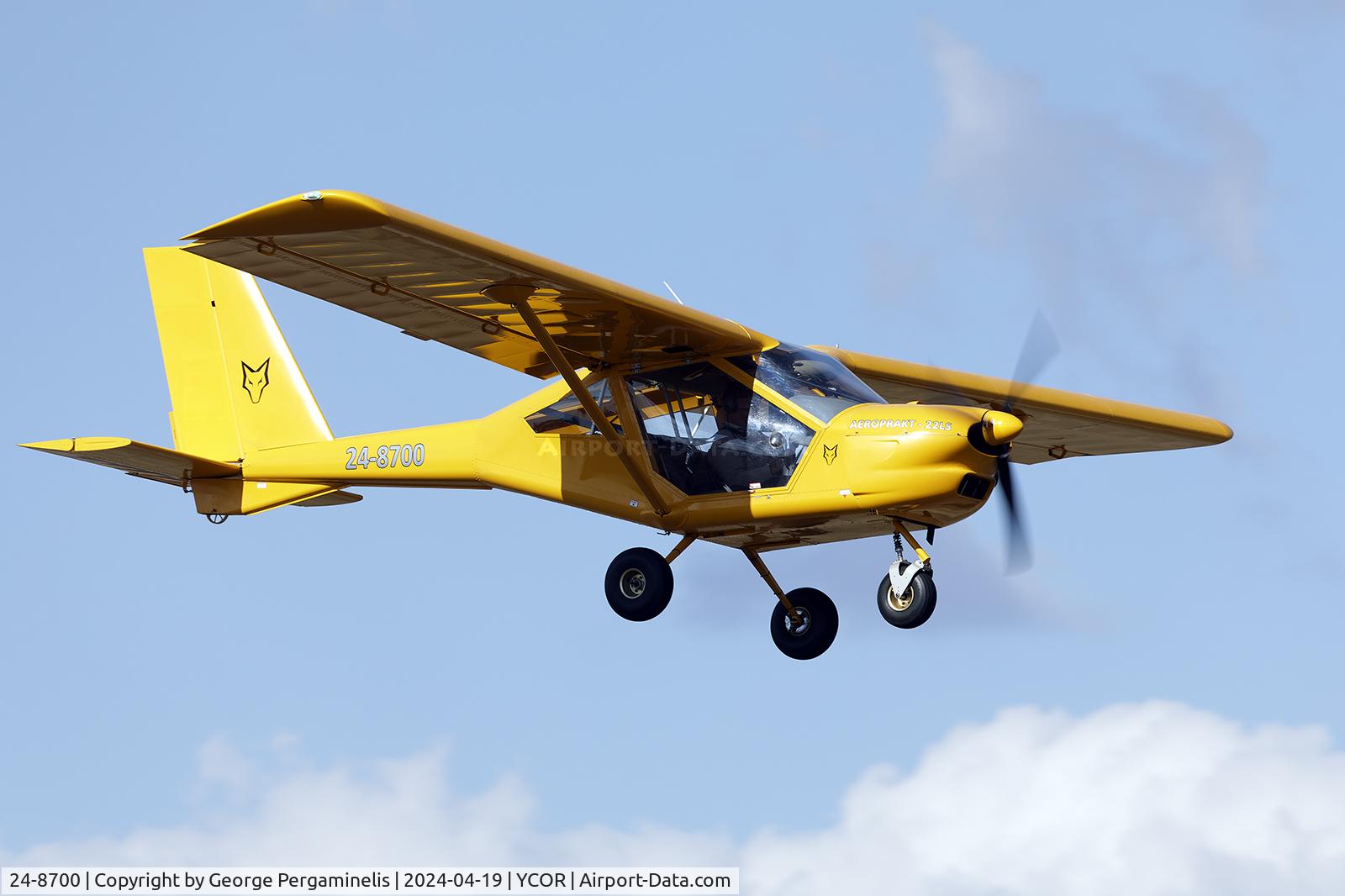 24-8700, Aeroprakt A-22LS Foxbat C/N 235, Antique Aeroplane Association of Australia National Fly-in 2024.