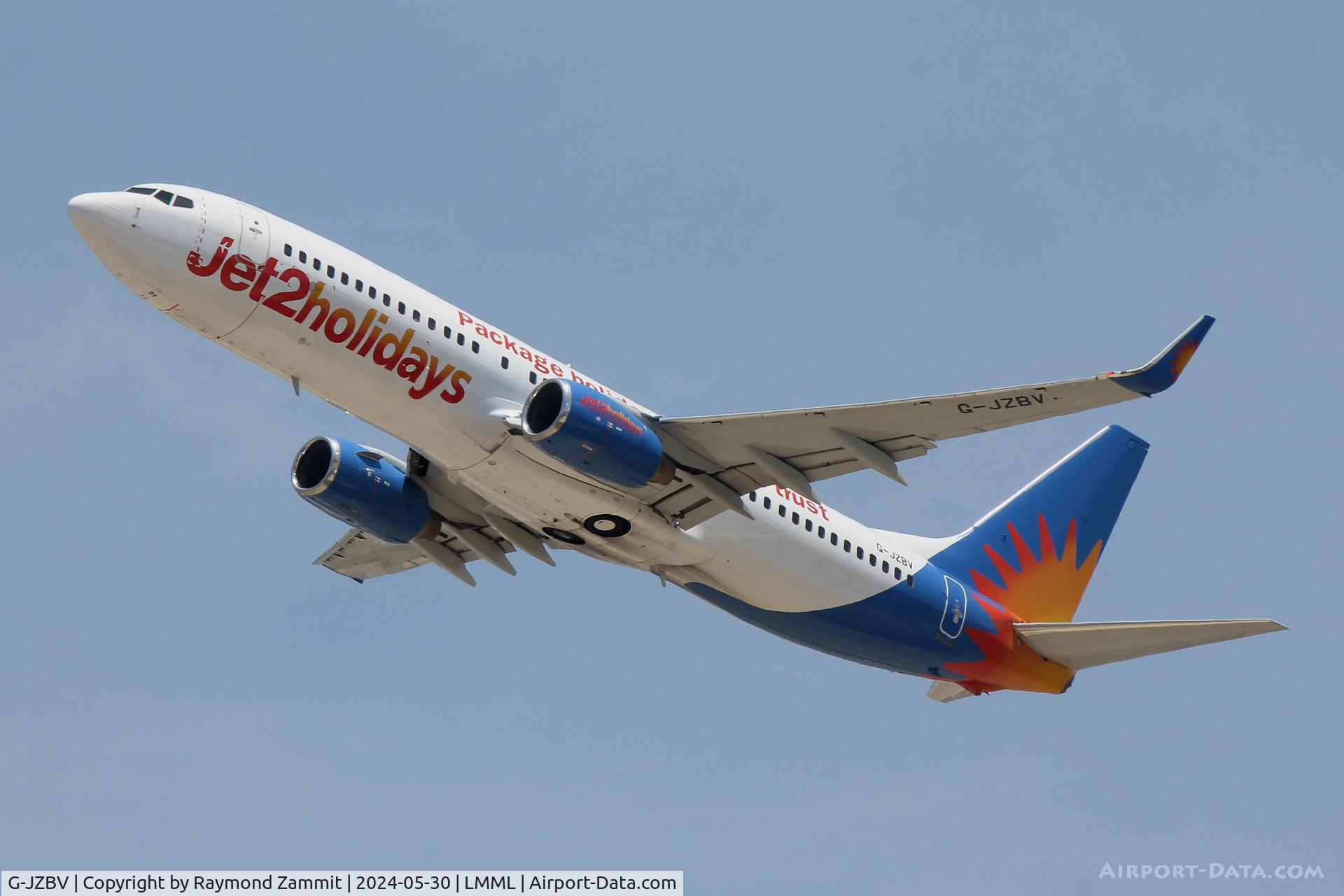 G-JZBV, 2008 Boeing 737-85P C/N 35707, B737-800 G-JZBV Jet2Com