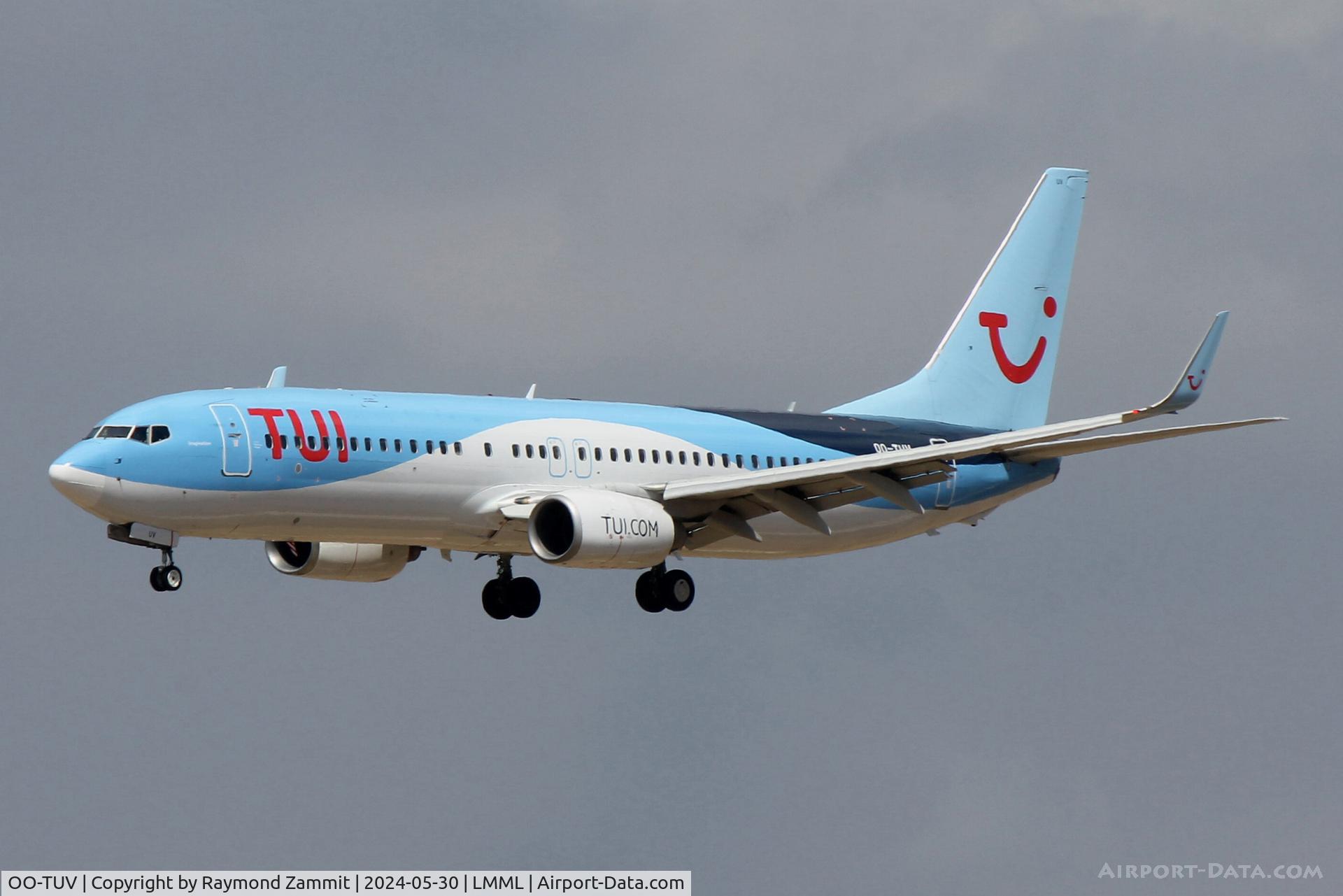 OO-TUV, 2011 Boeing 737-86J C/N 36883, B737-800 OO-TUV TUI Belgium