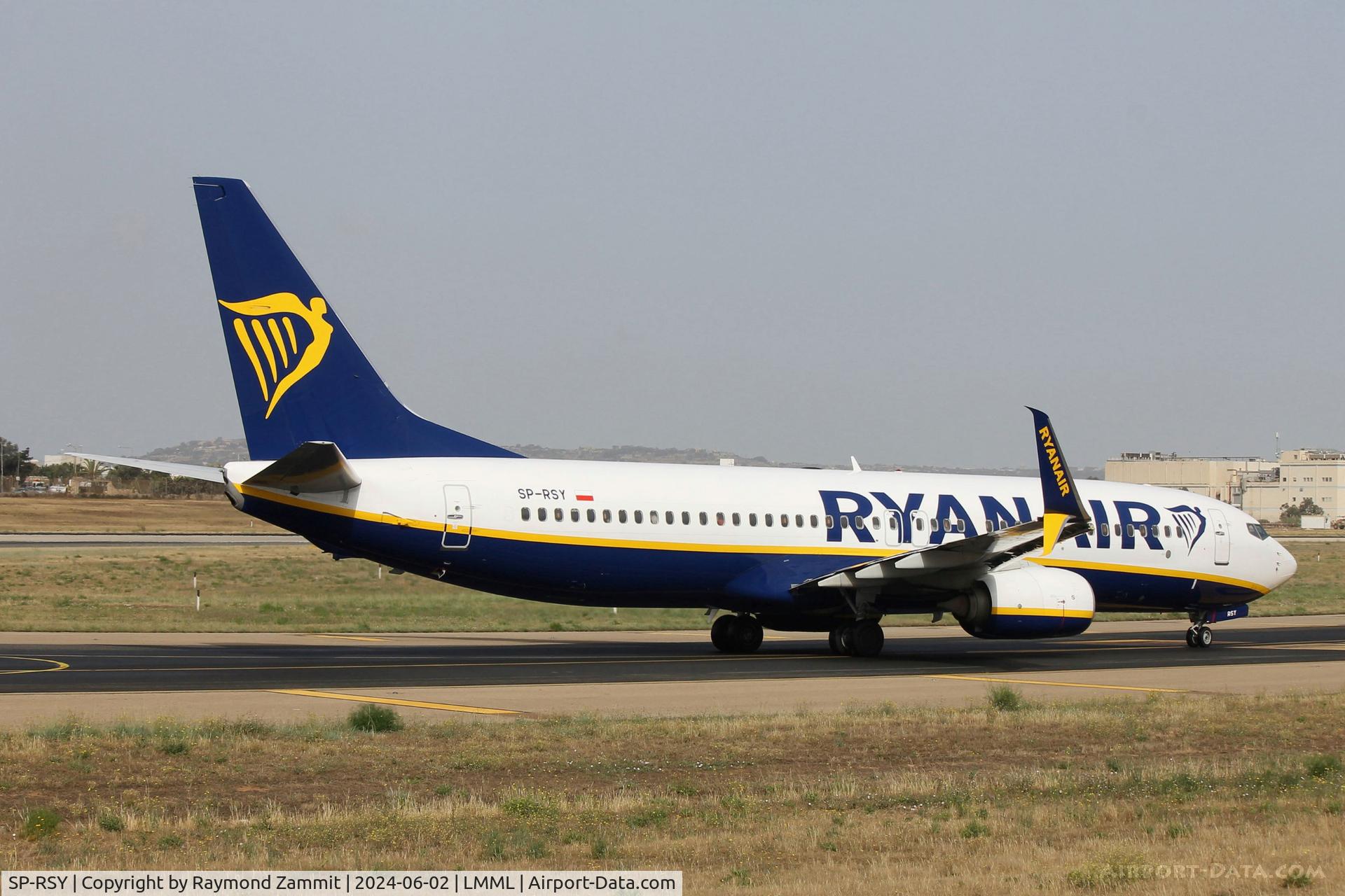 SP-RSY, 2017 Boeing 737-800 C/N 44780, B737-800 SP-RSY Ryanair Sun