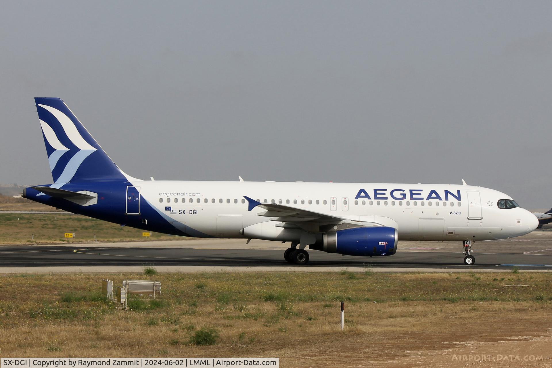 SX-DGI, 2007 Airbus A320-232 C/N 3162, A320 SX-DGI Aegean Airlines