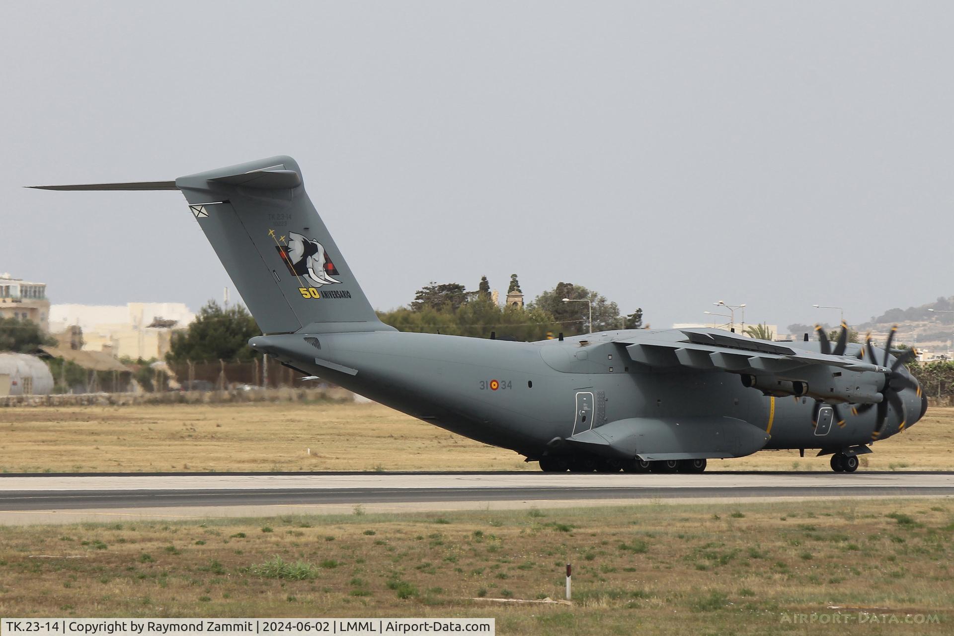 TK.23-14, Airbus A400M Atlas C/N 128, Airbus A400M TK.23-14/31-34 Spanish Air Force