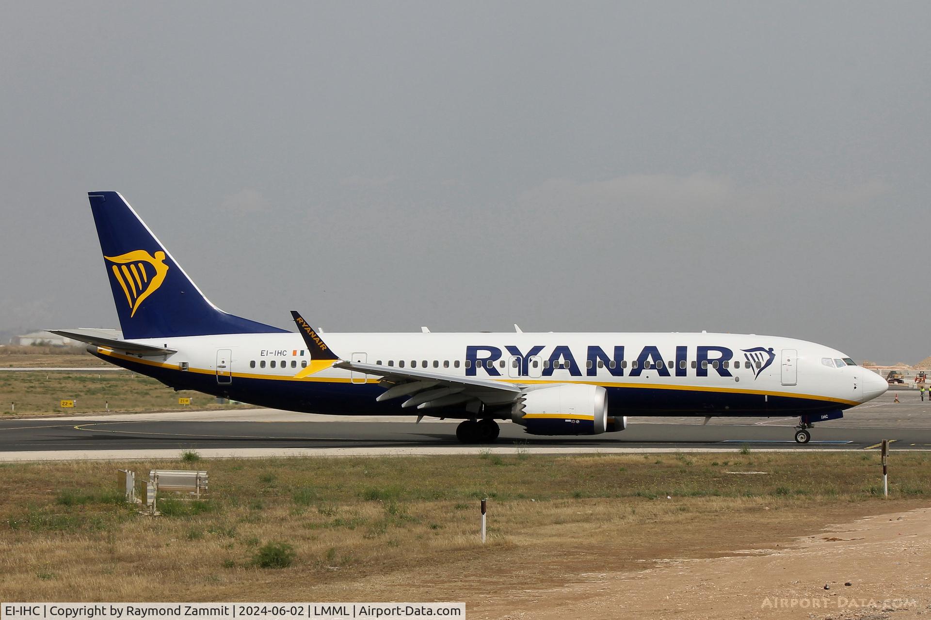 EI-IHC, 2023 Boeing 737-8 MAX 200 C/N 62355, B737-8 MAX EI-IHC Ryanair