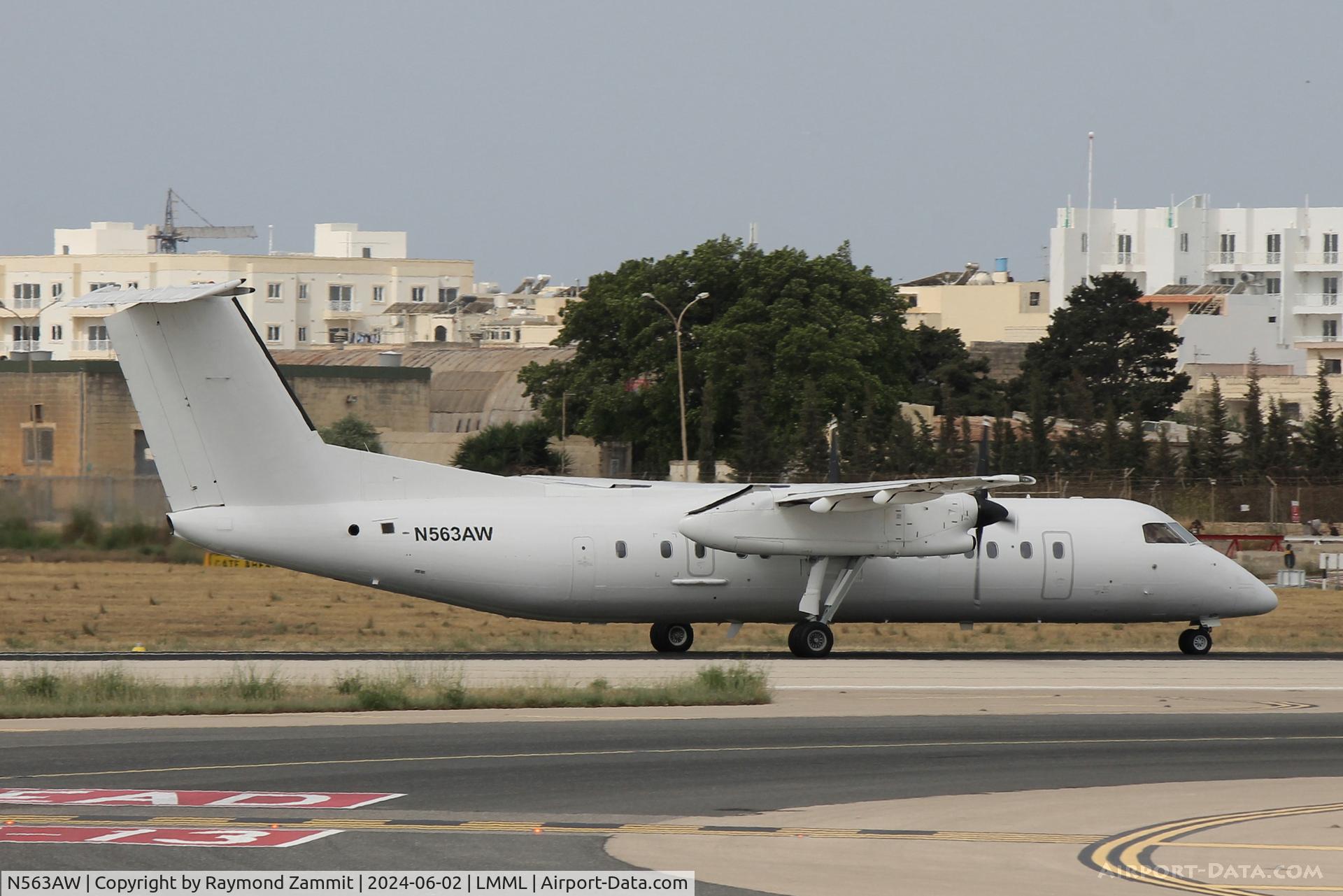 N563AW, 2000 De Havilland Canada DHC-8-315Q Dash 8 C/N 563, De Havilland Canada DHC-8 N563AW Department of United States of America