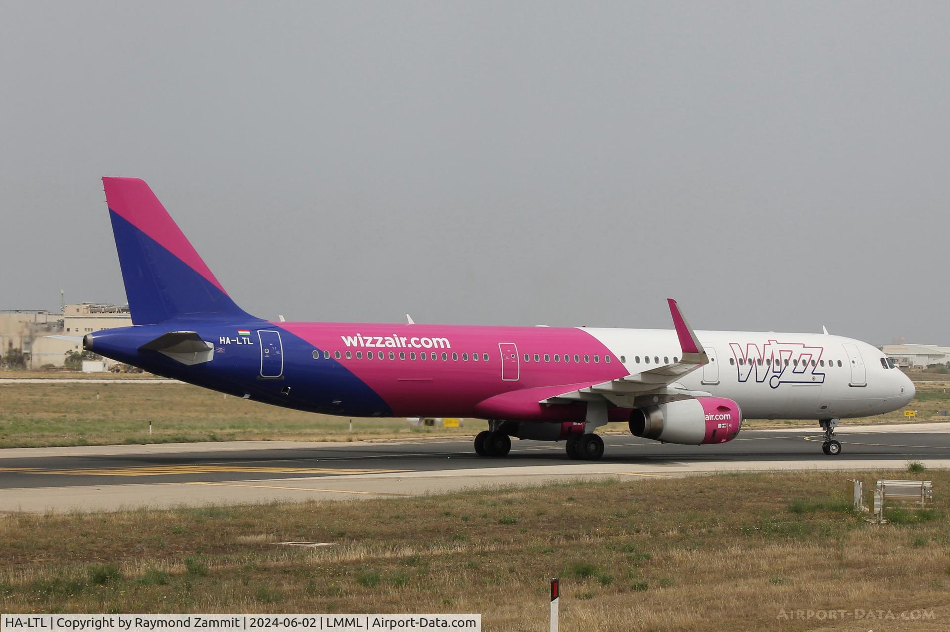 HA-LTL, 2018 Airbus A321-231 C/N 8169, A321 HA-LTL Wizzair