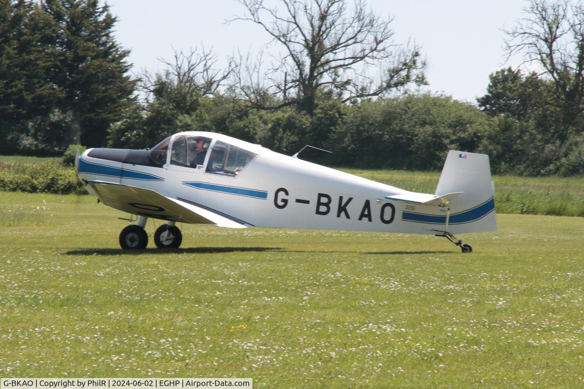 G-BKAO, 1955 Jodel D-112 Club C/N 249, G-BKAO 1955 Wassmer Jodel D112 Jodel Fly In Popham 02.06.24 (3)