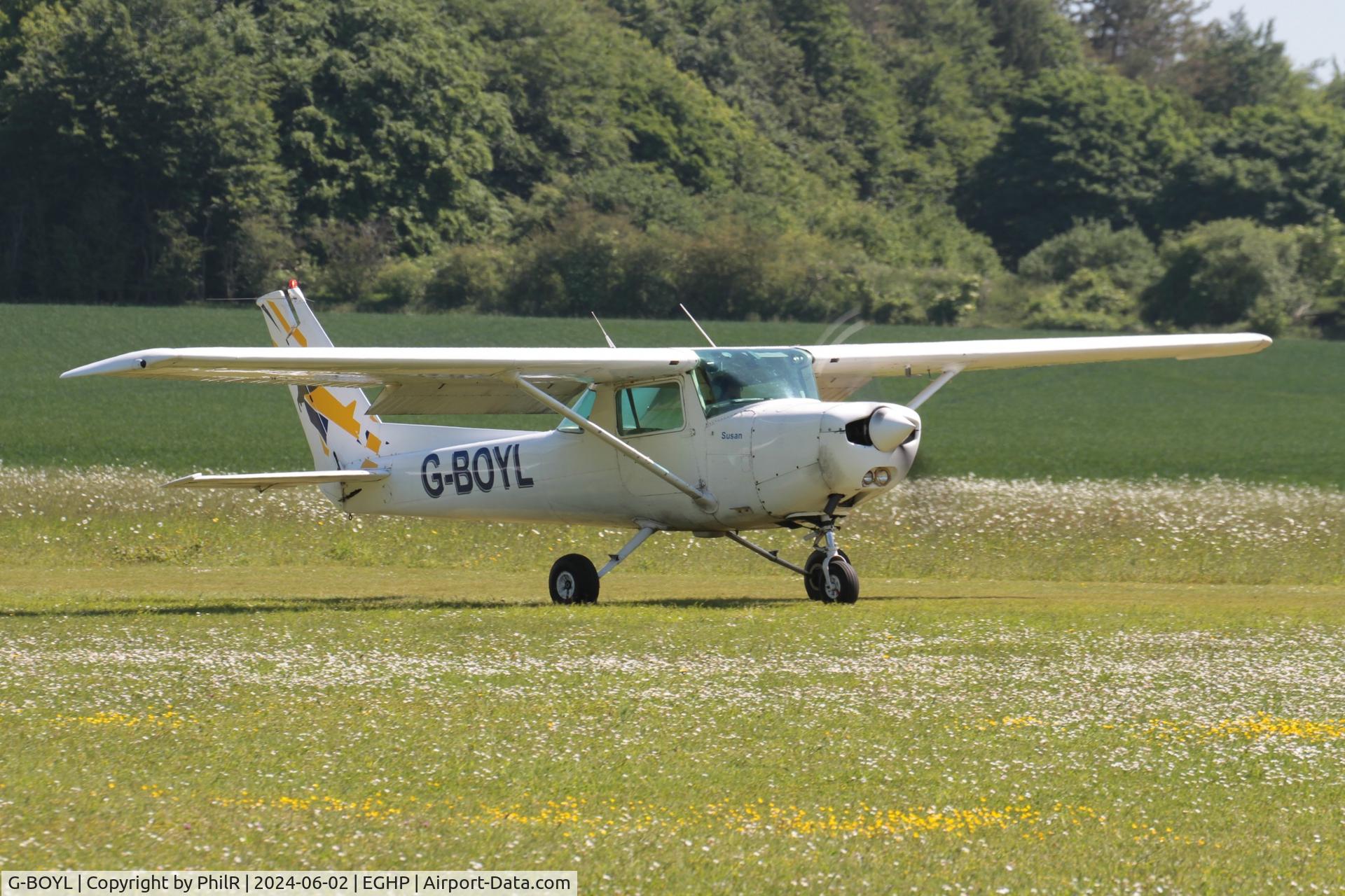 G-BOYL, 1980 Cessna 152 C/N 152-84379, G-BOYL 1980 Cessna 152 Jodel Fly In Popham 02.06.24 (3)