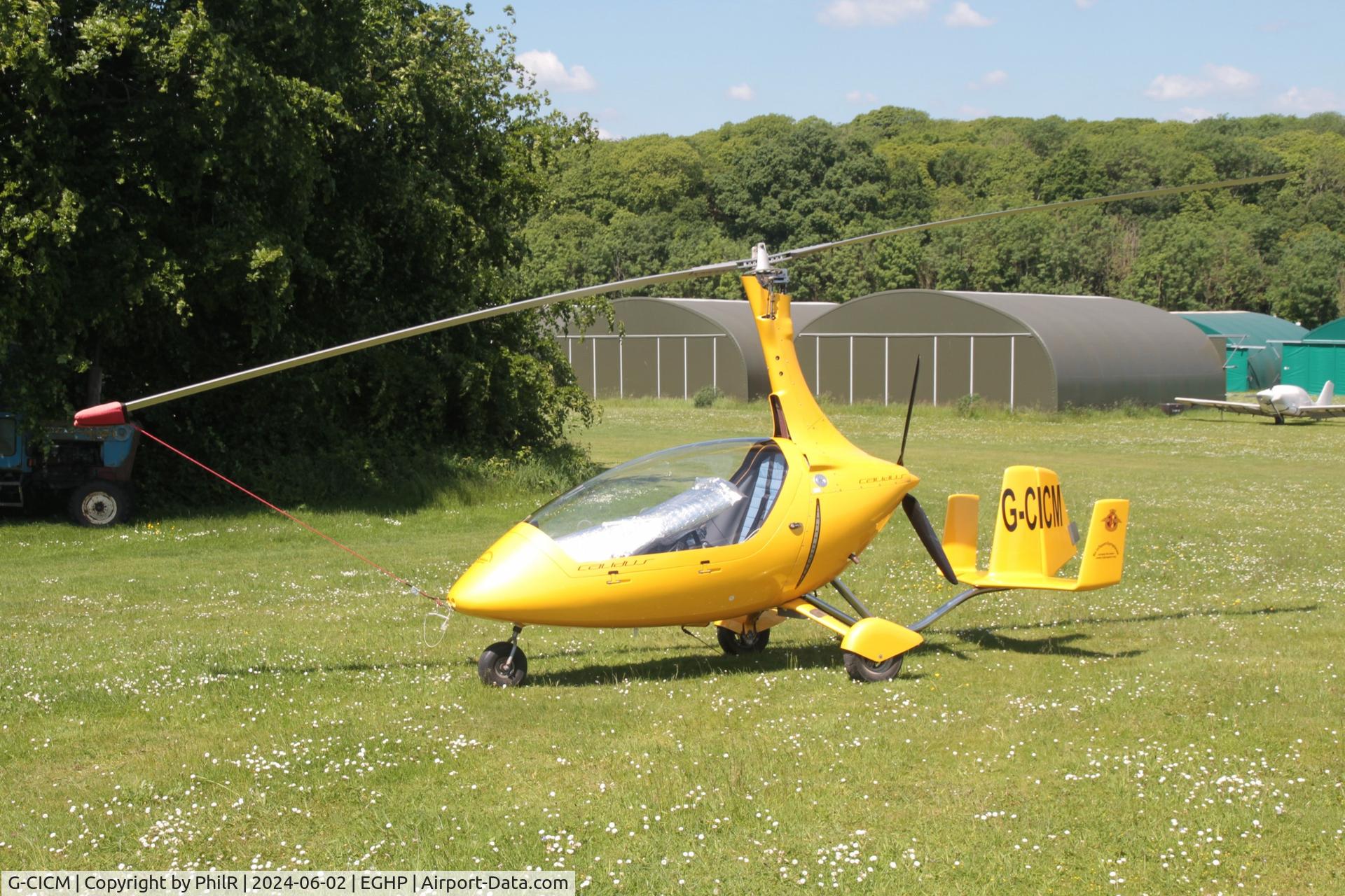 G-CICM, 2013 Rotorsport UK Calidus C/N RSUK/CALS/023, G-CICM 2013 Rotorsport UK Calidus Jodel Fly In Popham 02.06.24