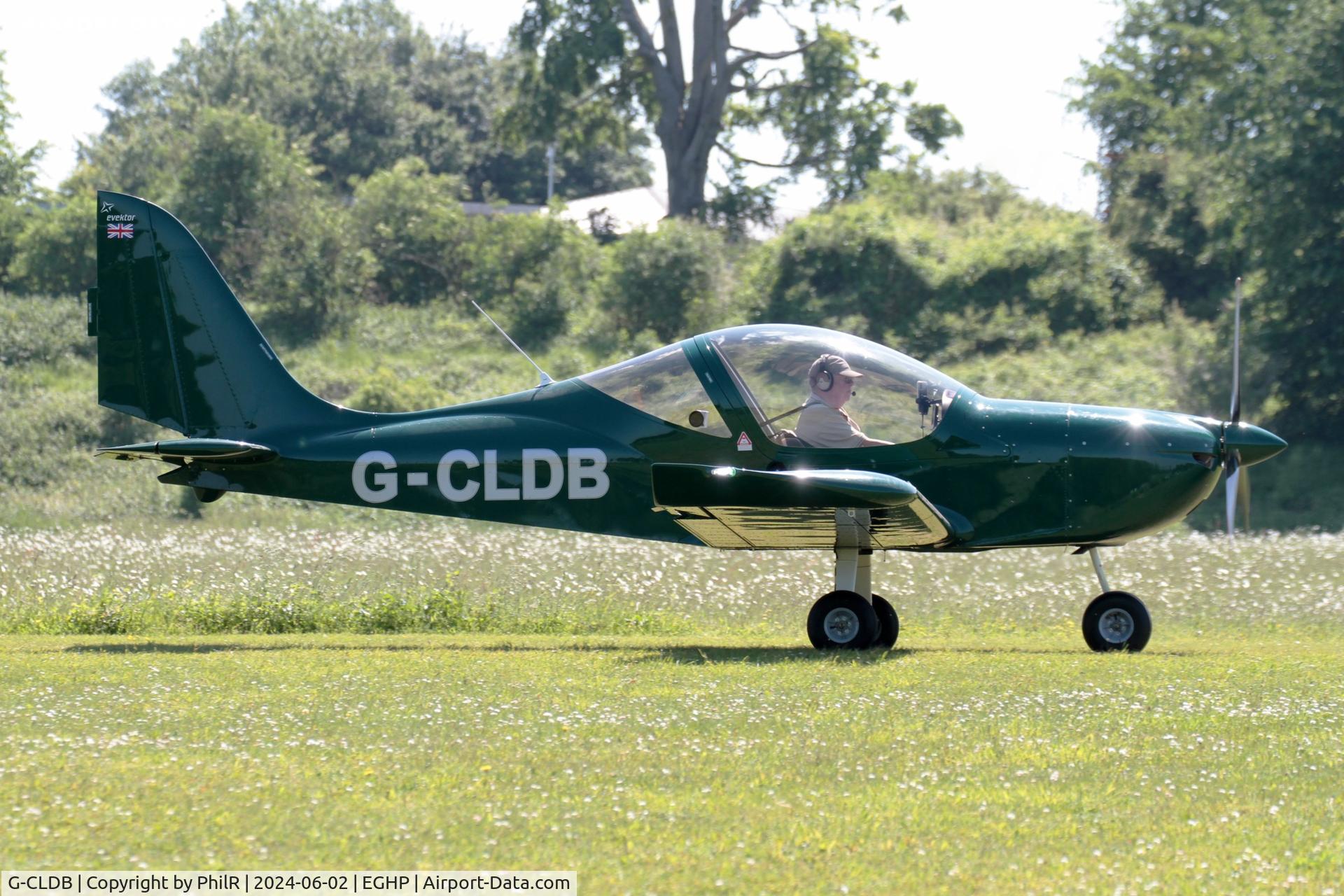 G-CLDB, 2019 Evektor EV-97 Eurostar SL C/N BMAA/HB/713, G-CLDB 2019 EV-97 Eurostar SL Microlight 912(1) Jodel Fly In Popham 02.06.24