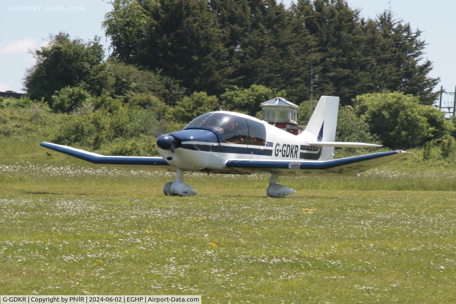 G-GDKR, 1983 Robin DR-400-140B Major C/N 1623, G-GDKR 1983 Avions Pierre Robin CEA DR400-140B Major Jodel Fly In Popham 02.06.24 (1)