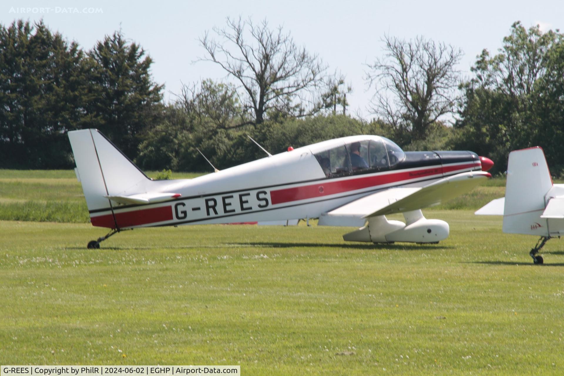 G-REES, 1965 SAN Jodel D-140C Mousquetaire III C/N 156, G-REES 1965 SAN Jodel D140C Jodel Fly In Popham 02.06.24