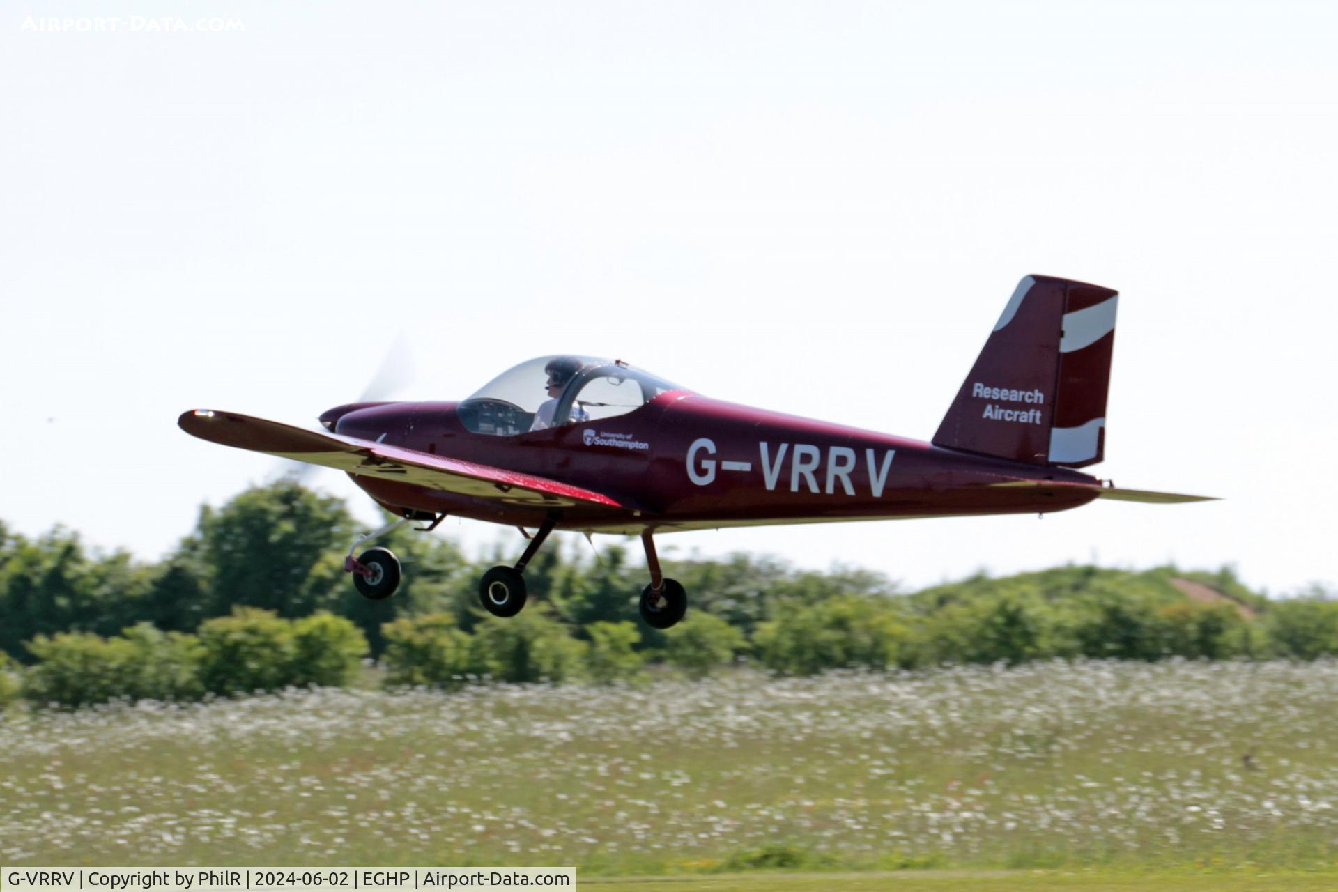 G-VRRV, 2017 Vans RV-12 C/N LAA 363-15322, G-VRRV 2017 VANS RV-12 Jodel Fly In Popham 02.06.24