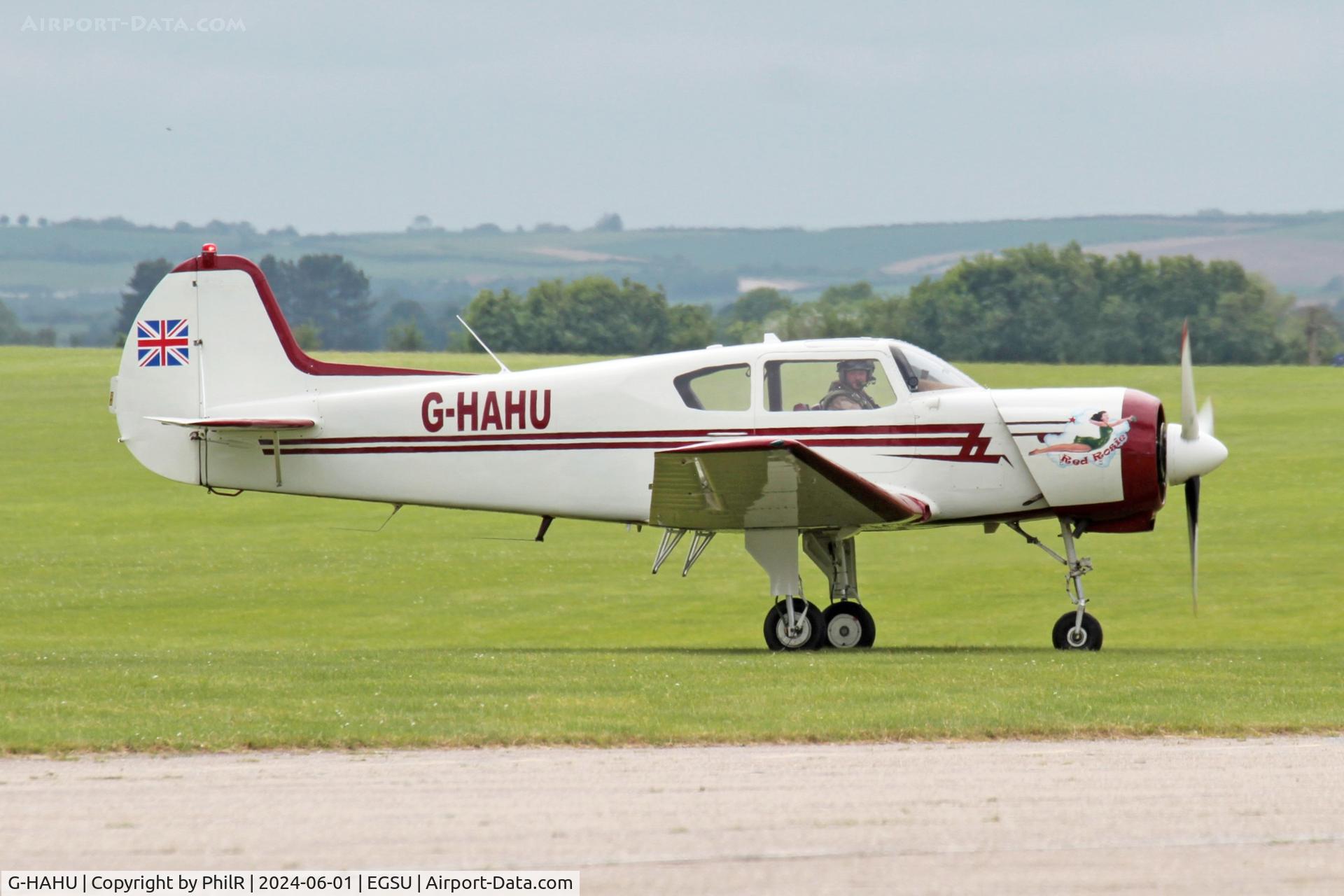 G-HAHU, 1993 Yakovlev Yak-18T C/N 12-33, G-HAHU 1993 Yakovlev Yak-18TD Day Display Duxford 01.06.24