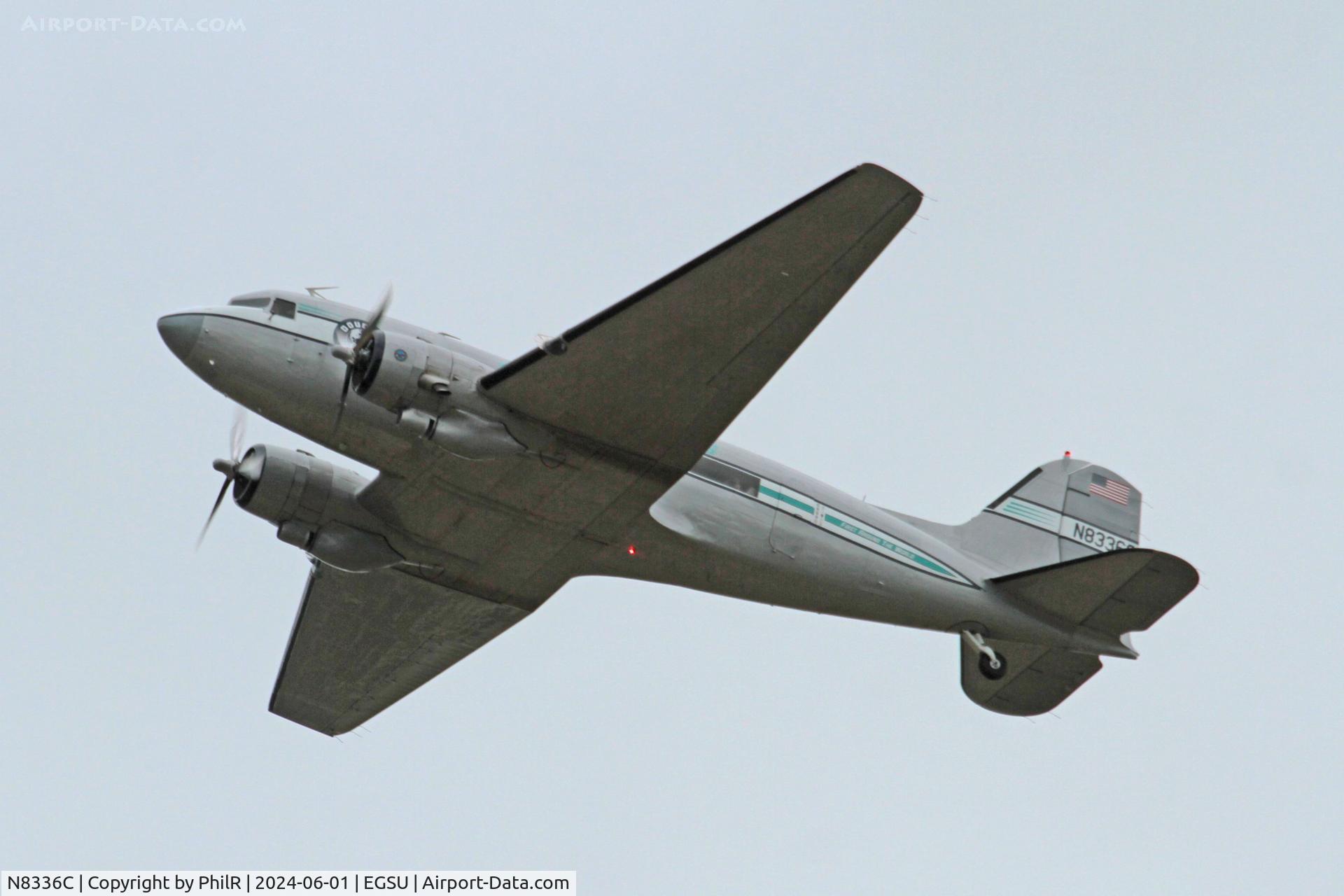 N8336C, 1942 Douglas DC-53-DO C/N 7313, N8336C (42-47371) Douglas C-53 D Day Display Duxford 01.06.24 (4)