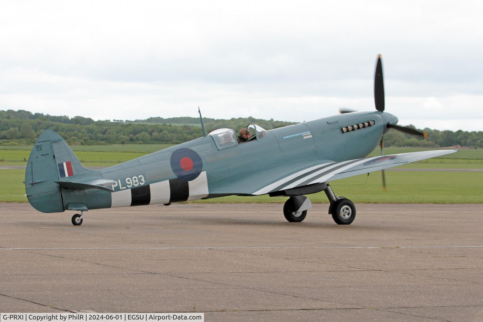 G-PRXI, 1944 Supermarine 361 Spitfire PR.XI C/N 6S/583723, PL983 (G-PRXI) 1944 VS Spitfire XI D Day Display Duxford 01.06.24