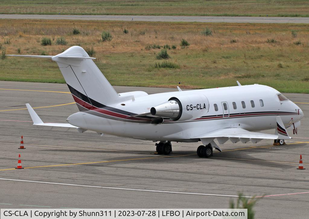 CS-CLA, Bombardier CL-600 Challenger 604/605 C/N 6183, Parked at the General Aviation area...