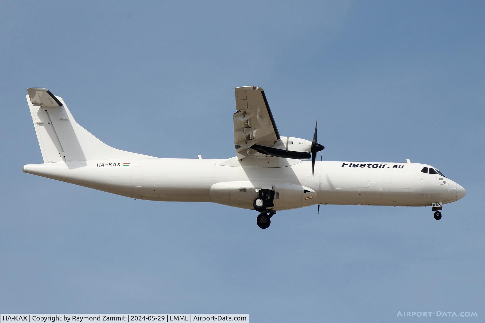 HA-KAX, ATR 72-201(F) (LFD) C/N 381, ATR-72 HA-KAX Fleet Air International