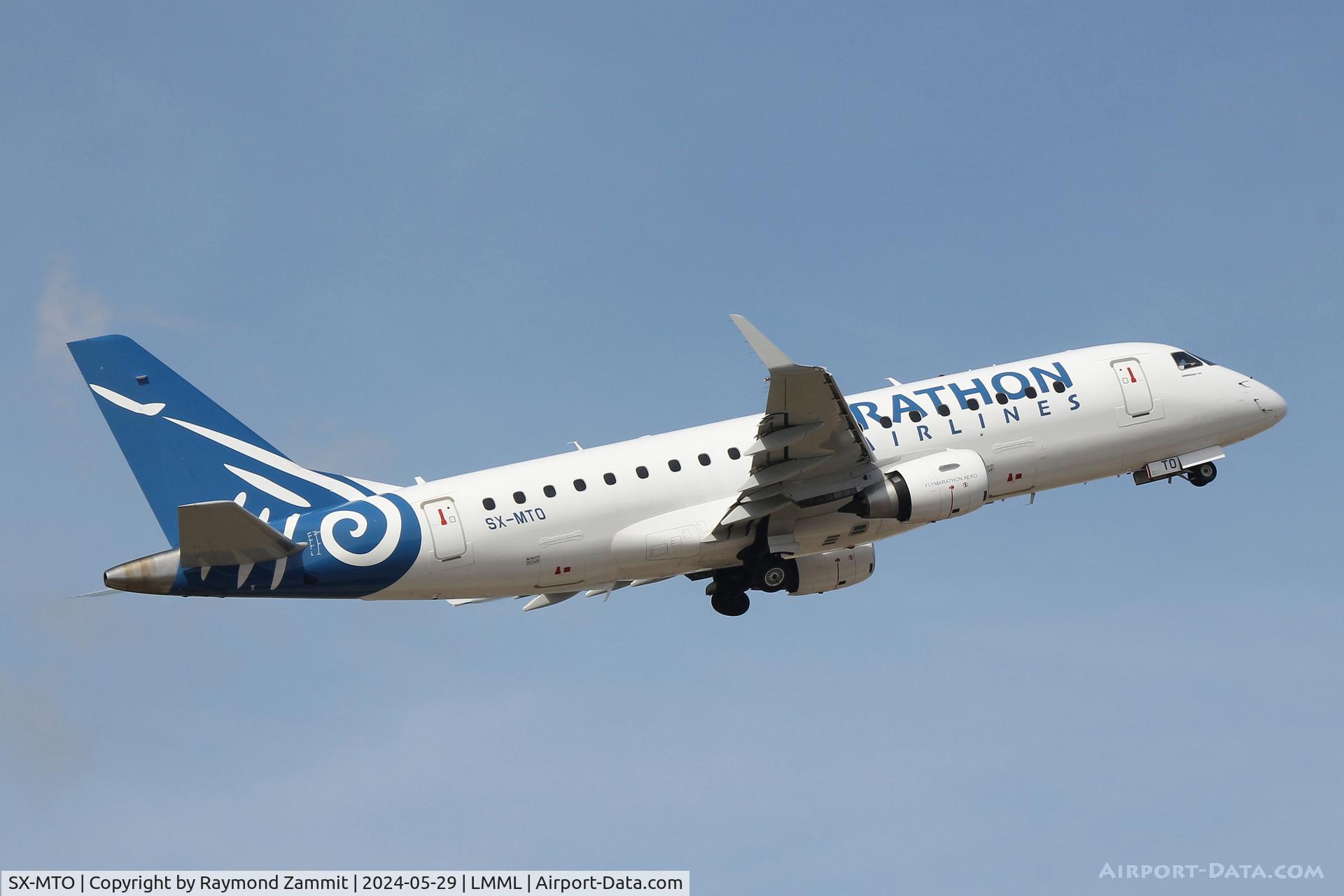 SX-MTO, 2012 Embraer 175LR (ERJ-170-200LR) C/N 17000347, Embraer 175LR SX-MTO Marathon Airlines