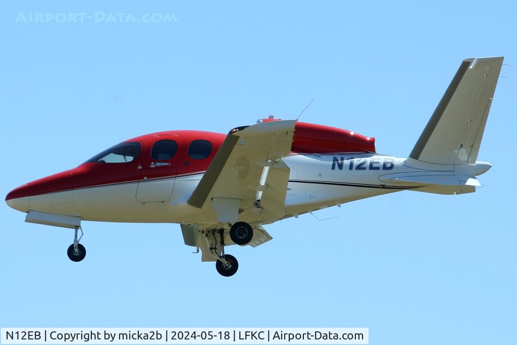 N12EB, 2020 Cirrus SF50 Vision C/N 0185, Landing