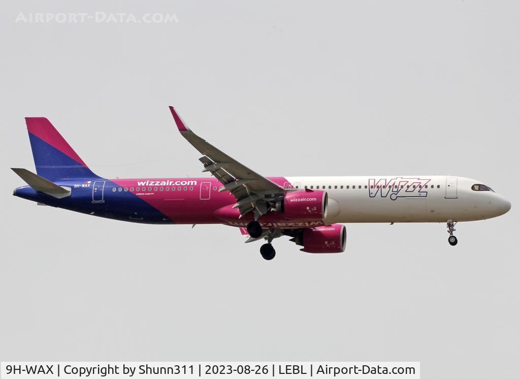 9H-WAX, 2022 Airbus A321-271NX C/N 11131, Landing rwy 06L