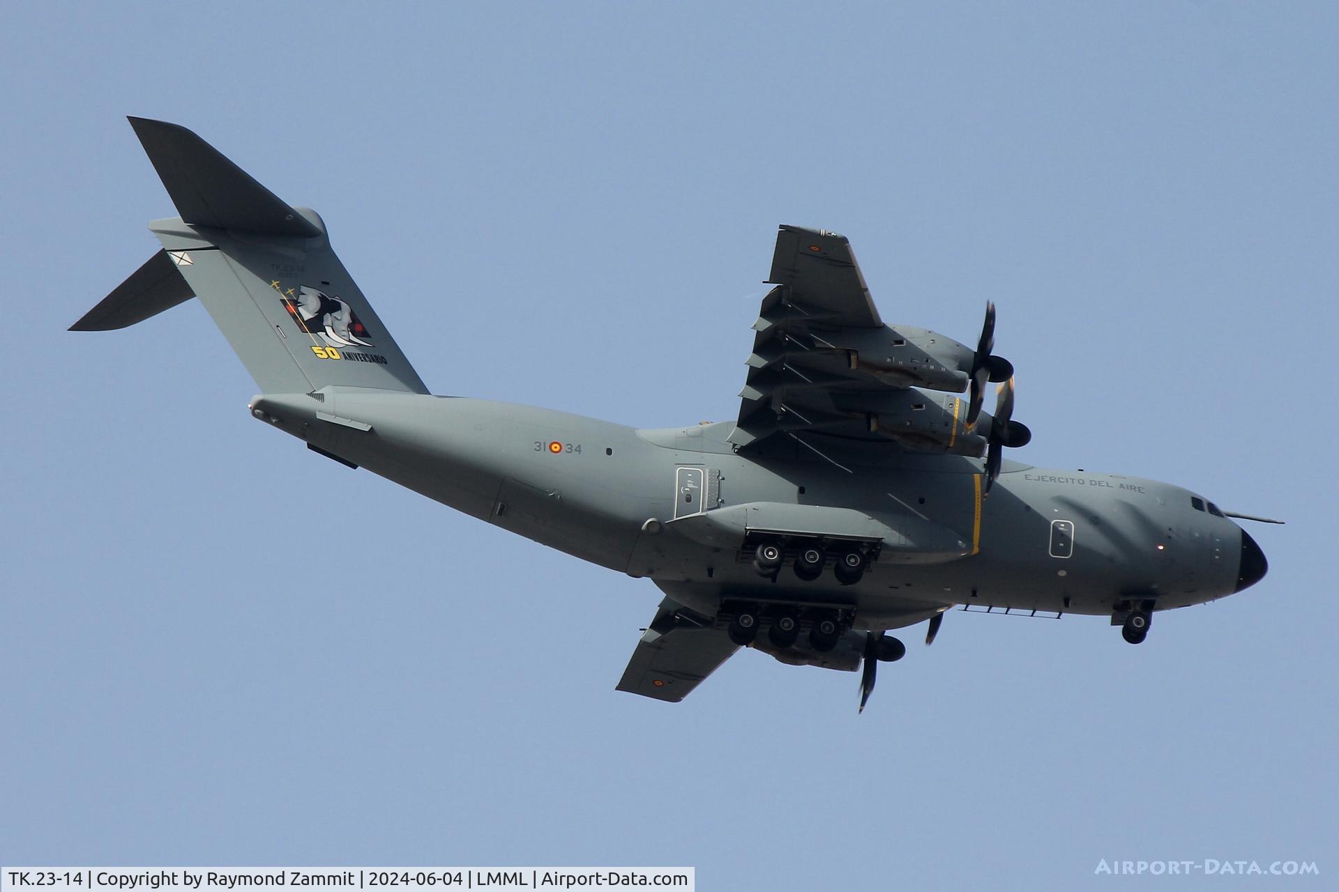 TK.23-14, Airbus A400M Atlas C/N 128, Airbus A400M Atlas TK.23-14/10223/31-34 Spanish Air Force