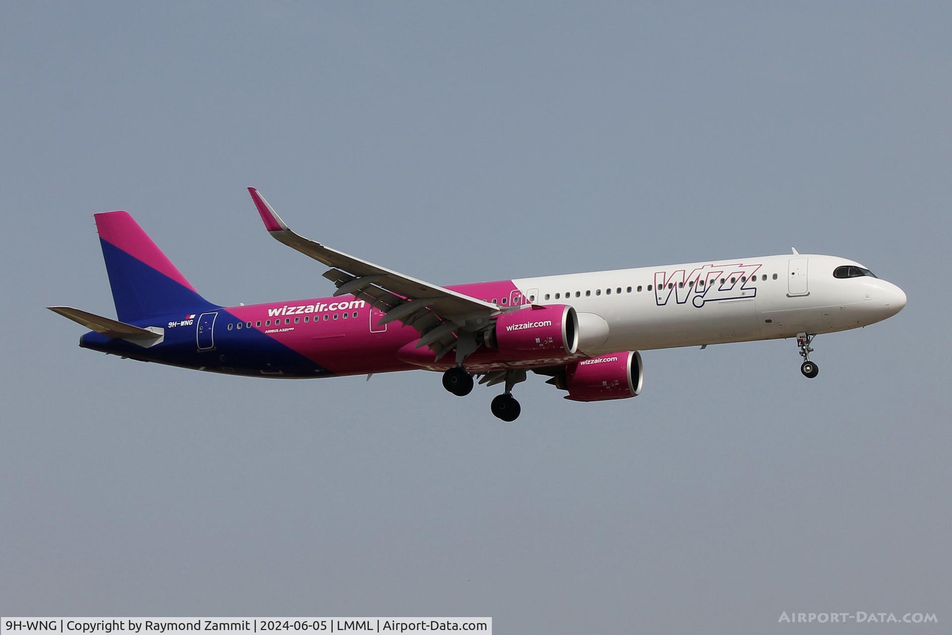 9H-WNG, 2024 Airbus A321-271NX C/N 11931, A321Neo 9H-WNG Wizzair Malta