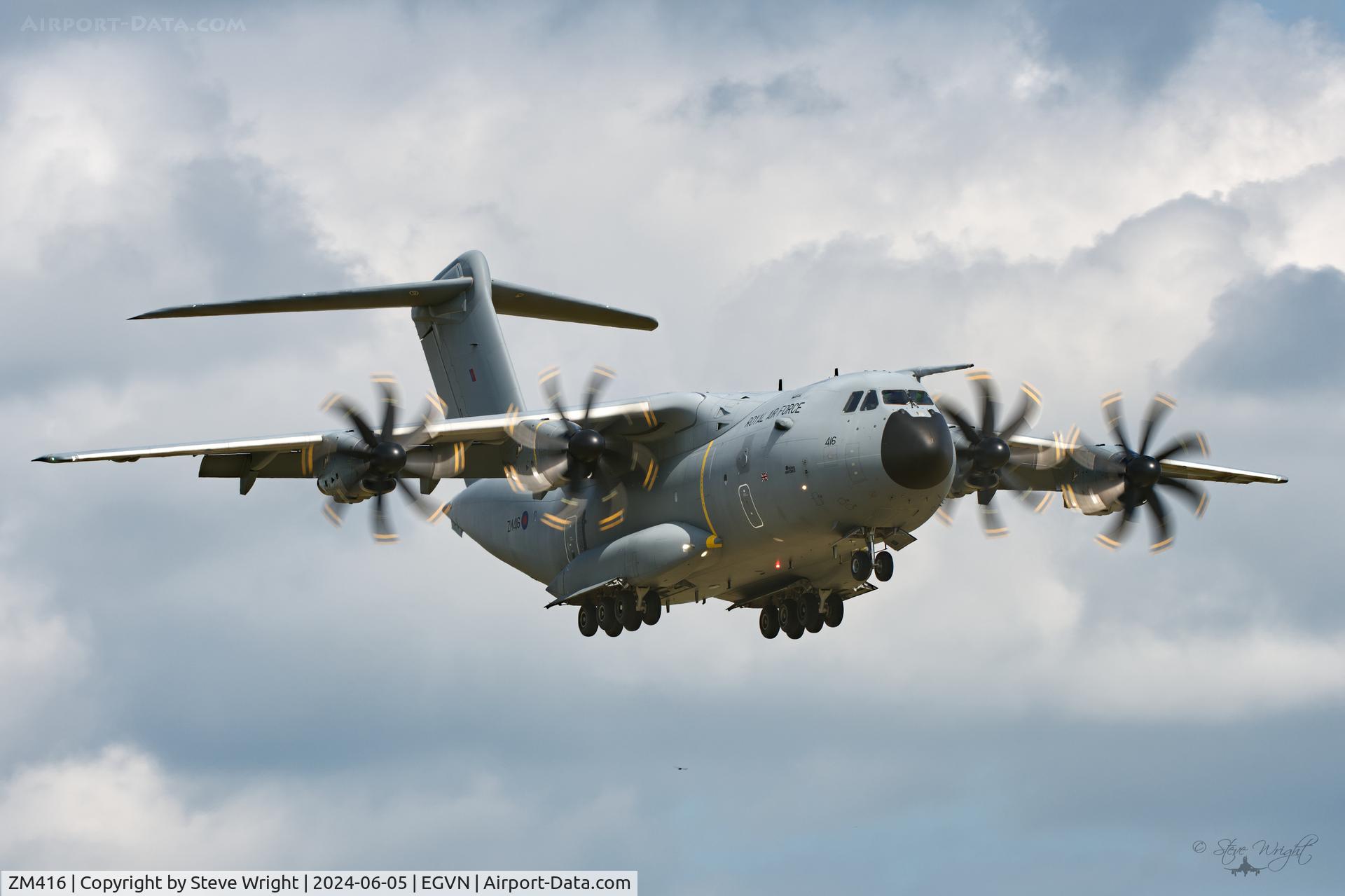 ZM416, 2017 Airbus A400M Atlas C.1 C/N 058, RAF Brize Norton UK