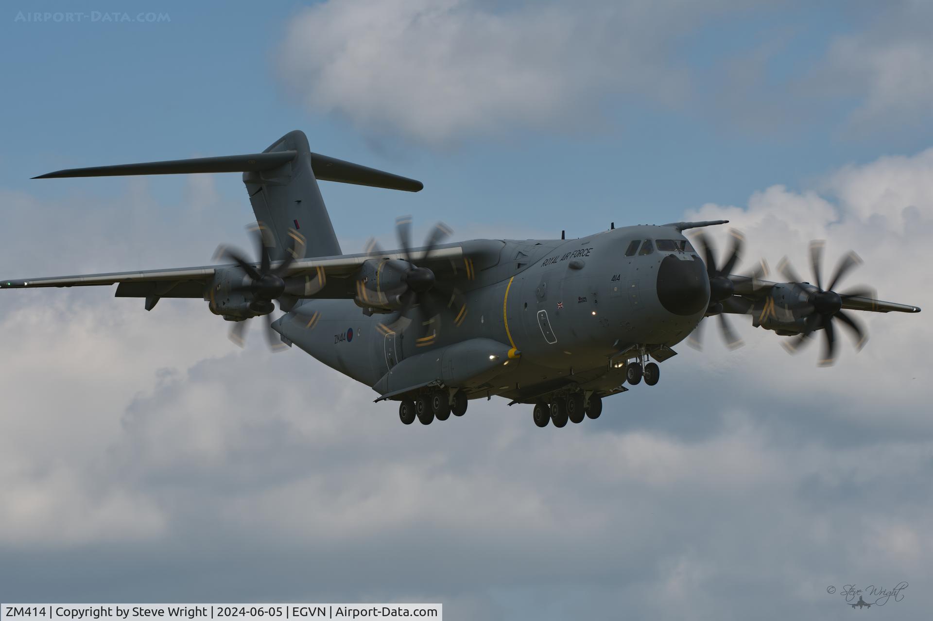 ZM414, 2017 Airbus A400M-180 Atlas C.1 C/N 047, RAF Brize Norton UK