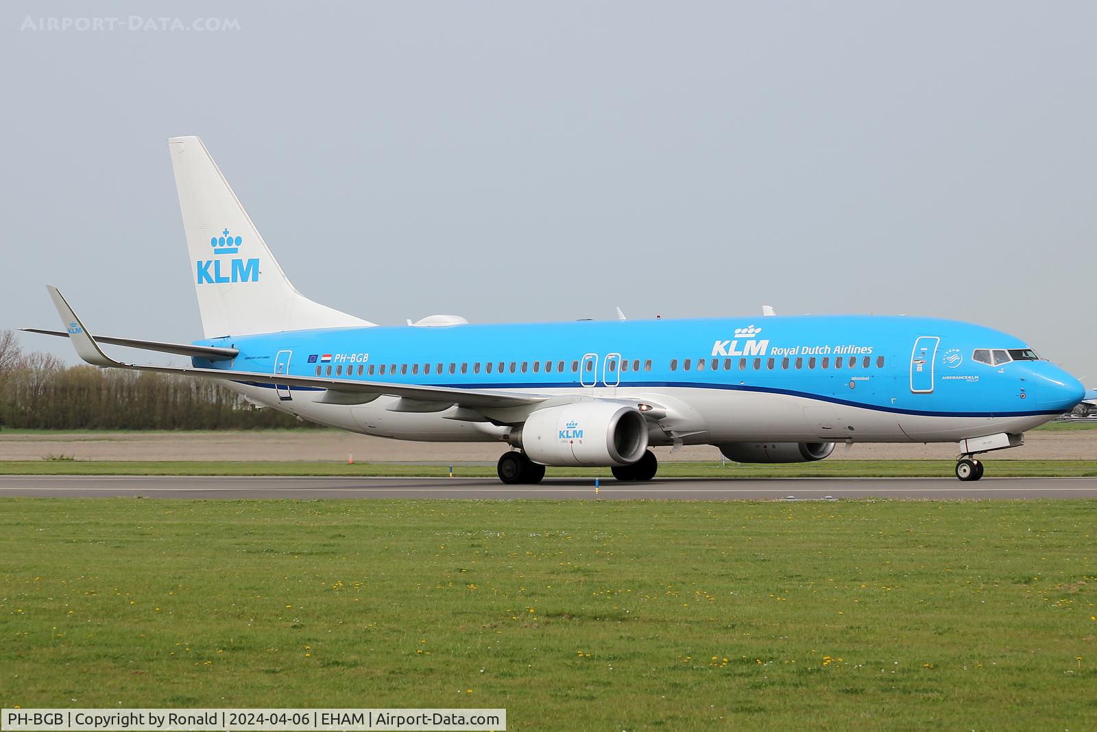 PH-BGB, 2008 Boeing 737-8K2 C/N 37594, at eham